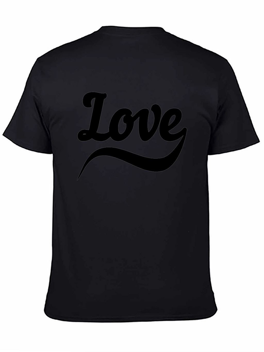 Love Graphic Tee - Stylish Black T-Shirt