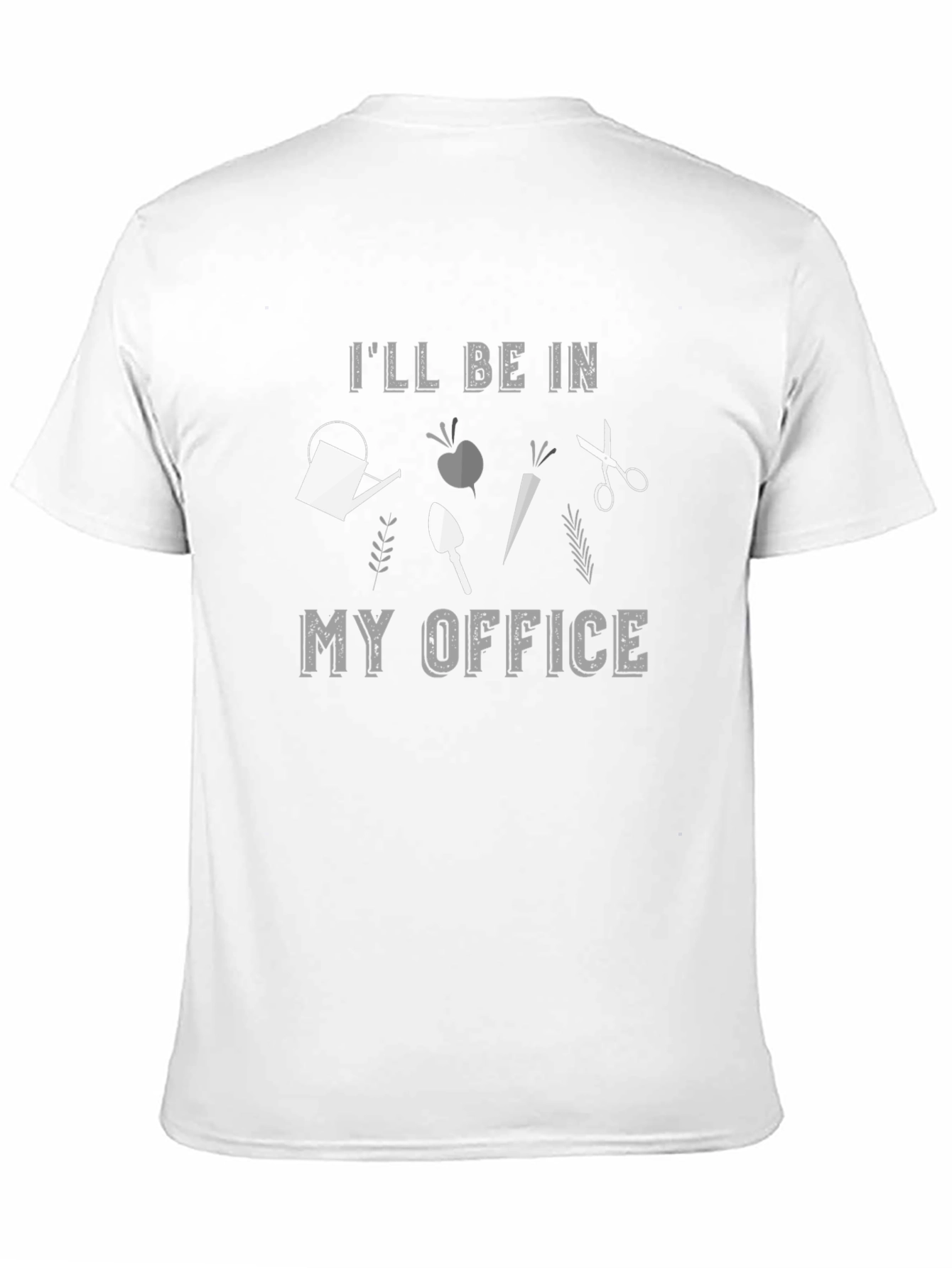 Gardeners Office T-Shirt - Black Graphic Tee