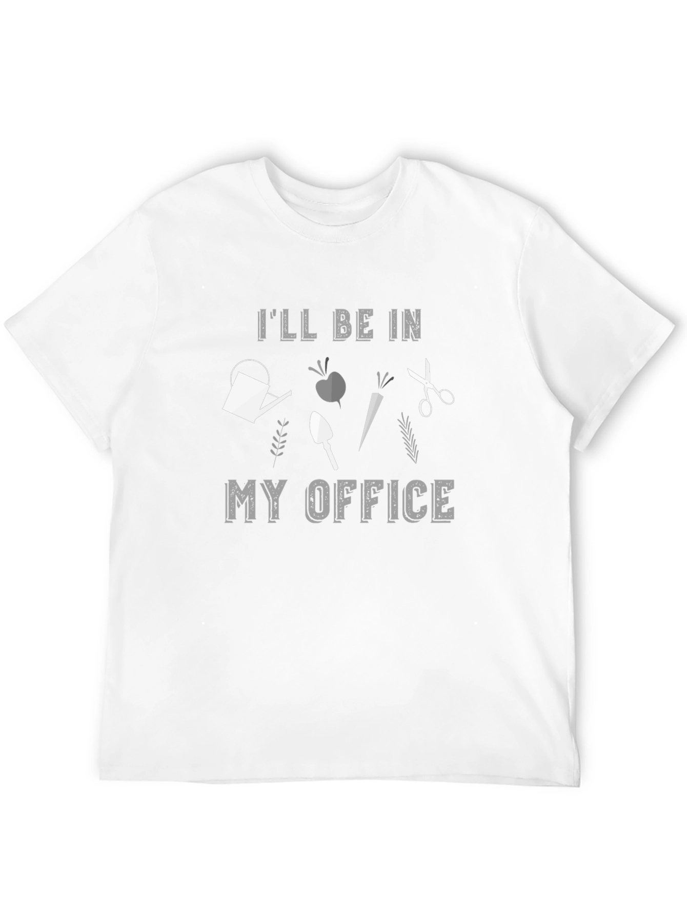Gardeners Office T-Shirt - Black Graphic Tee