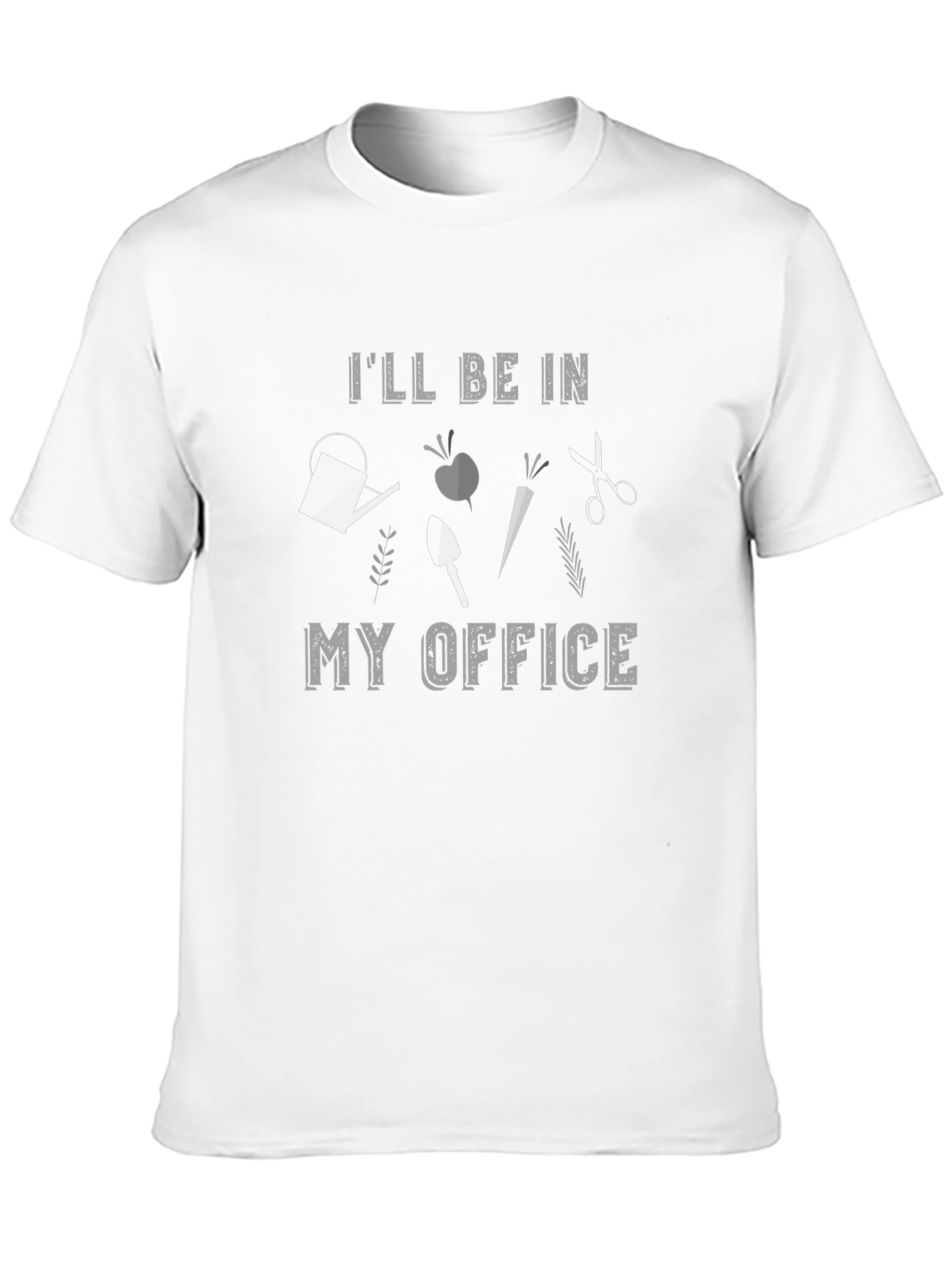 Gardeners Office T-Shirt - Black Graphic Tee