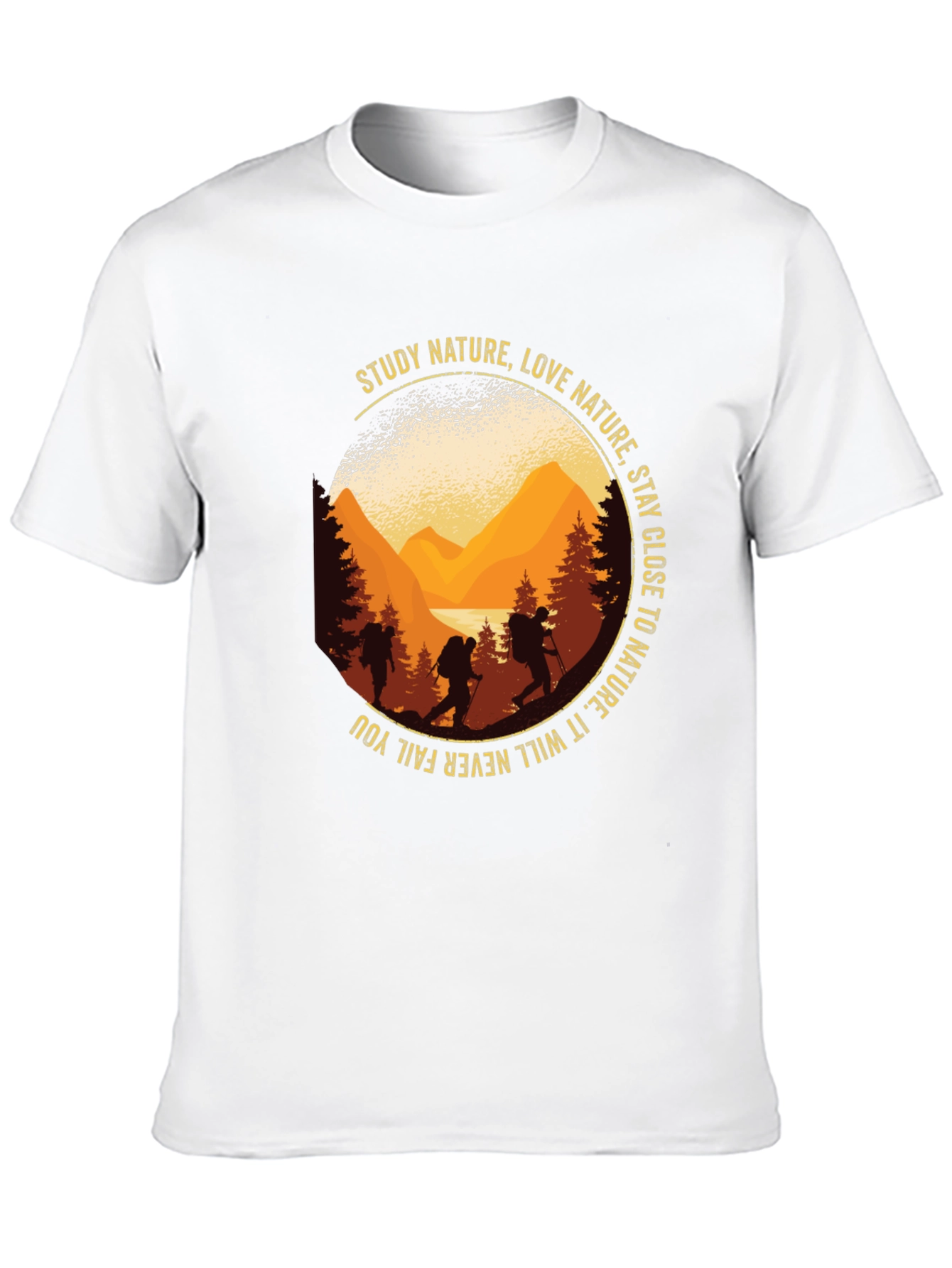 Nature Lovers T-Shirt - Study Nature Design