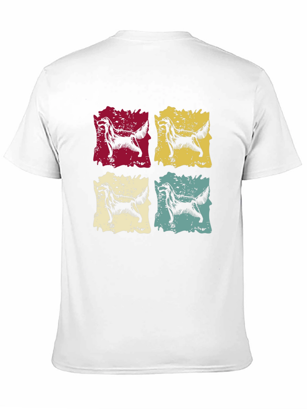 Retro Dog Pop Art Graphic Tee
