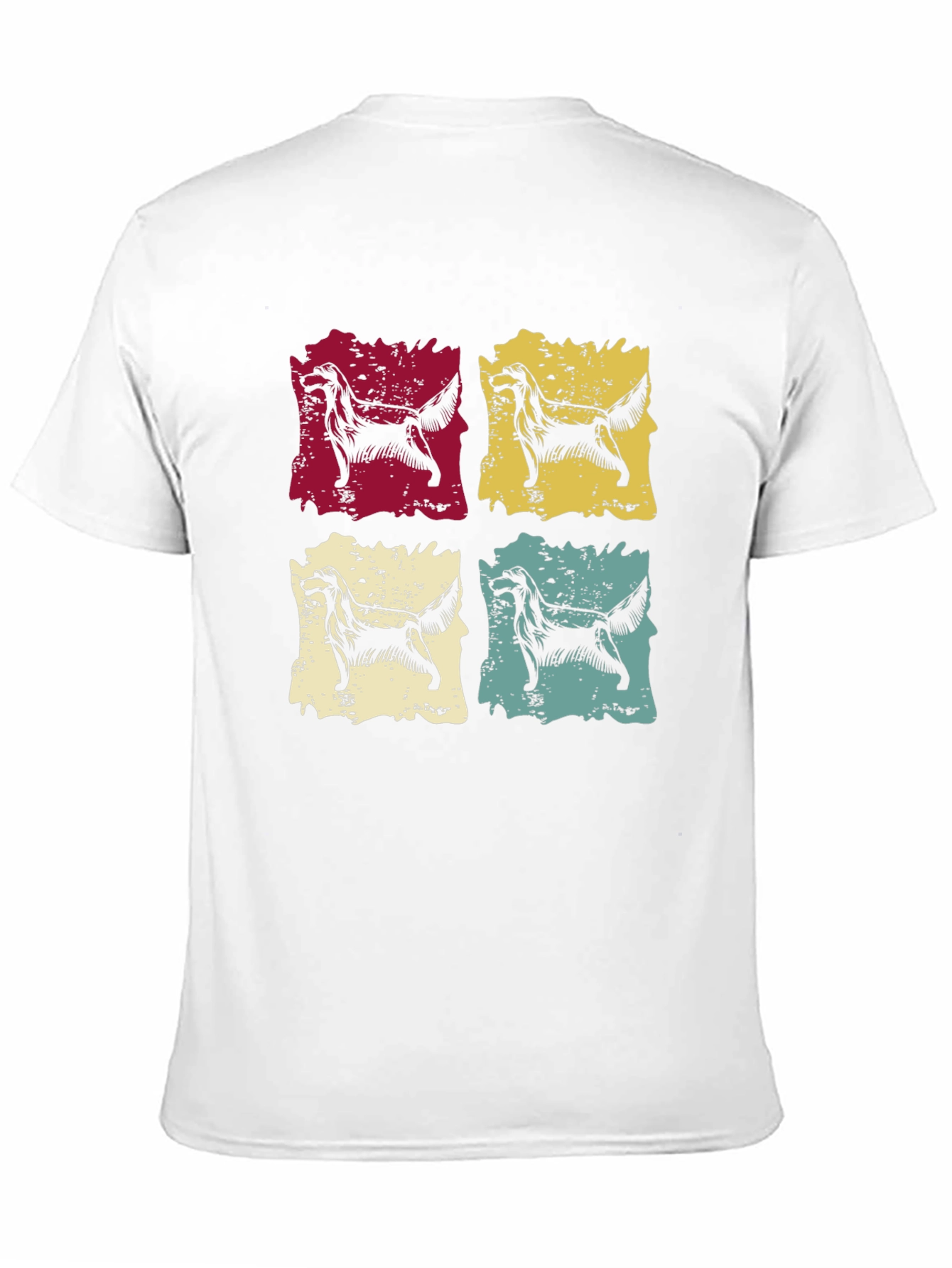 Retro Dog Pop Art Graphic Tee