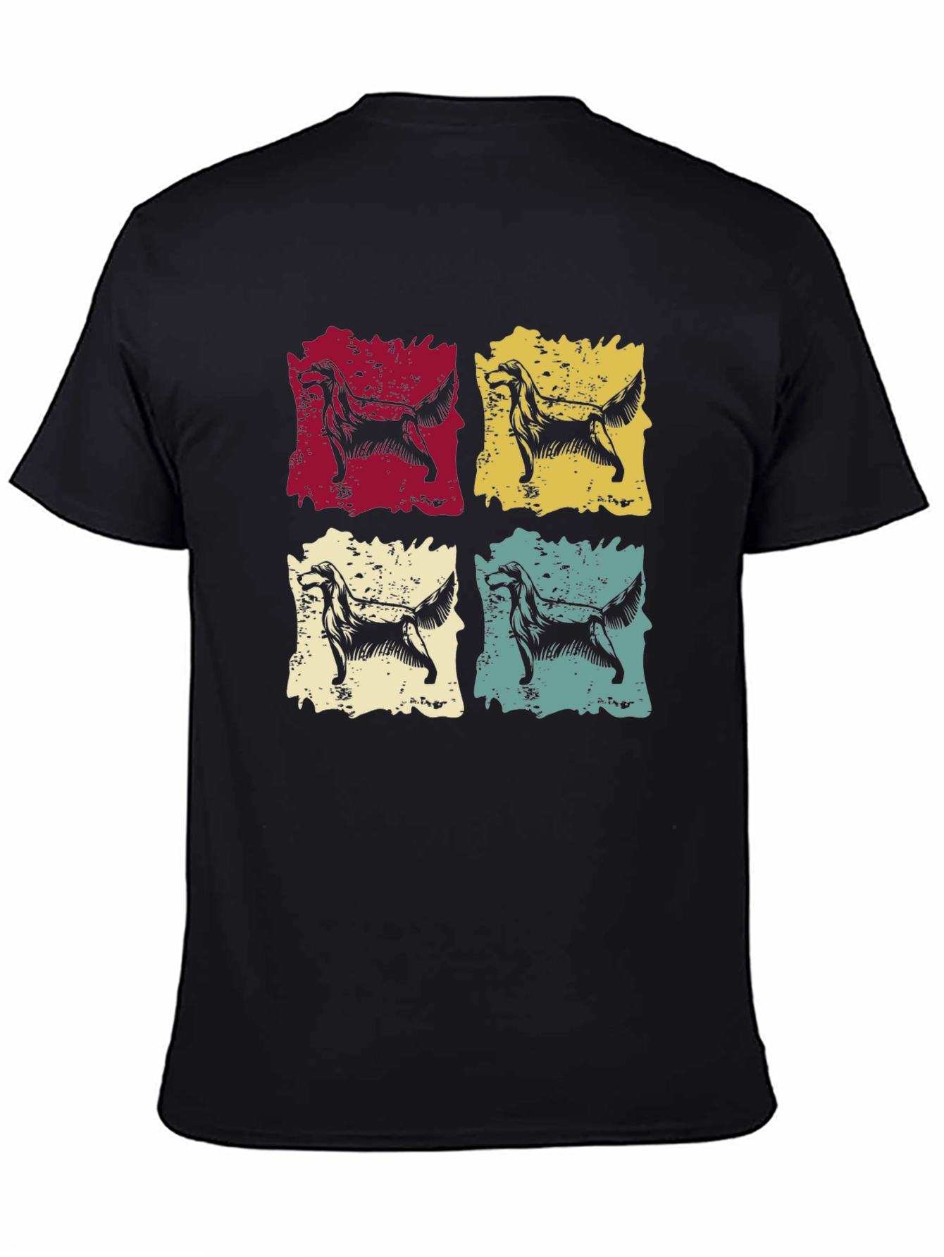 Retro Dog Pop Art Graphic Tee