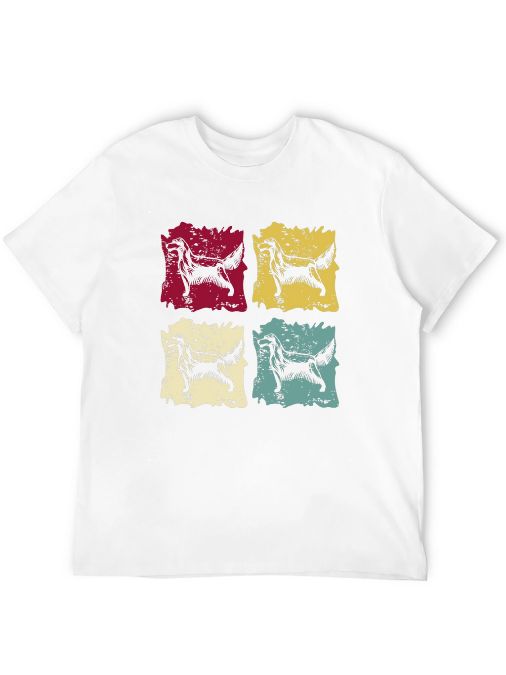 Retro Dog Pop Art Graphic Tee