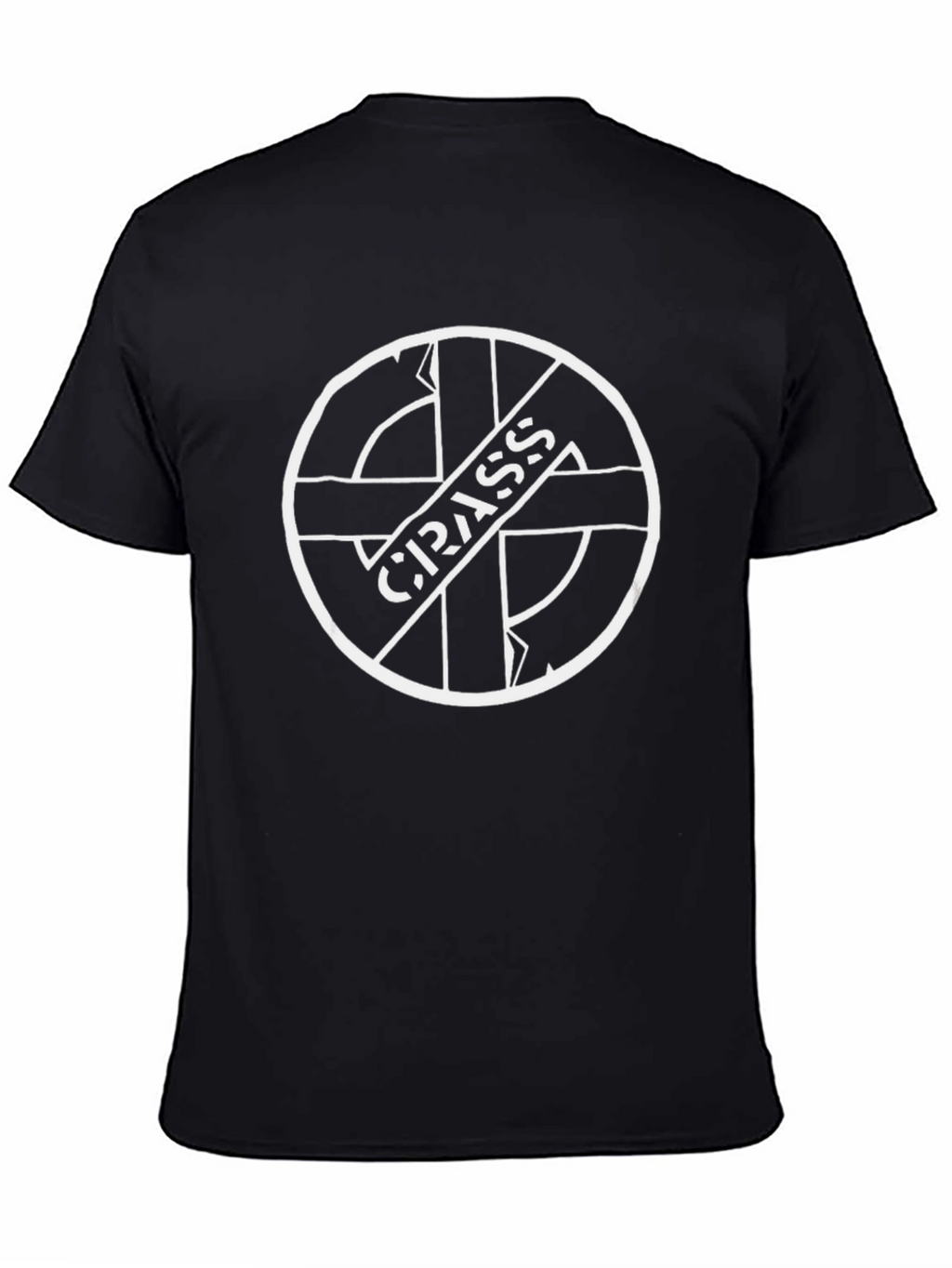 Crass Logo Black T-Shirt