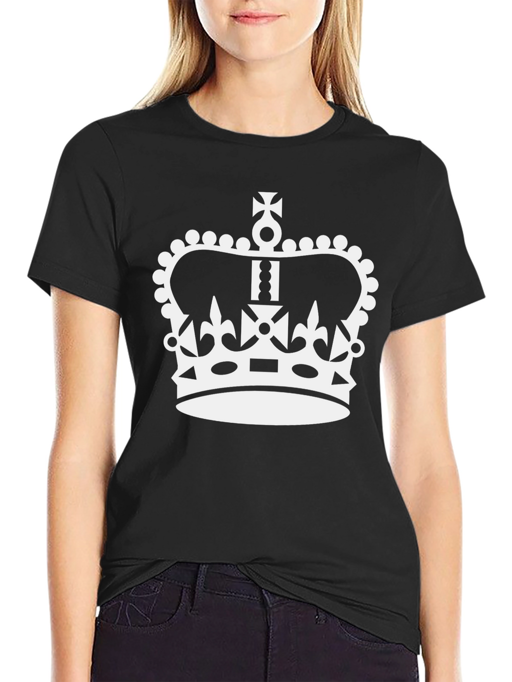 Crown Graphic T-Shirt - Royal Style
