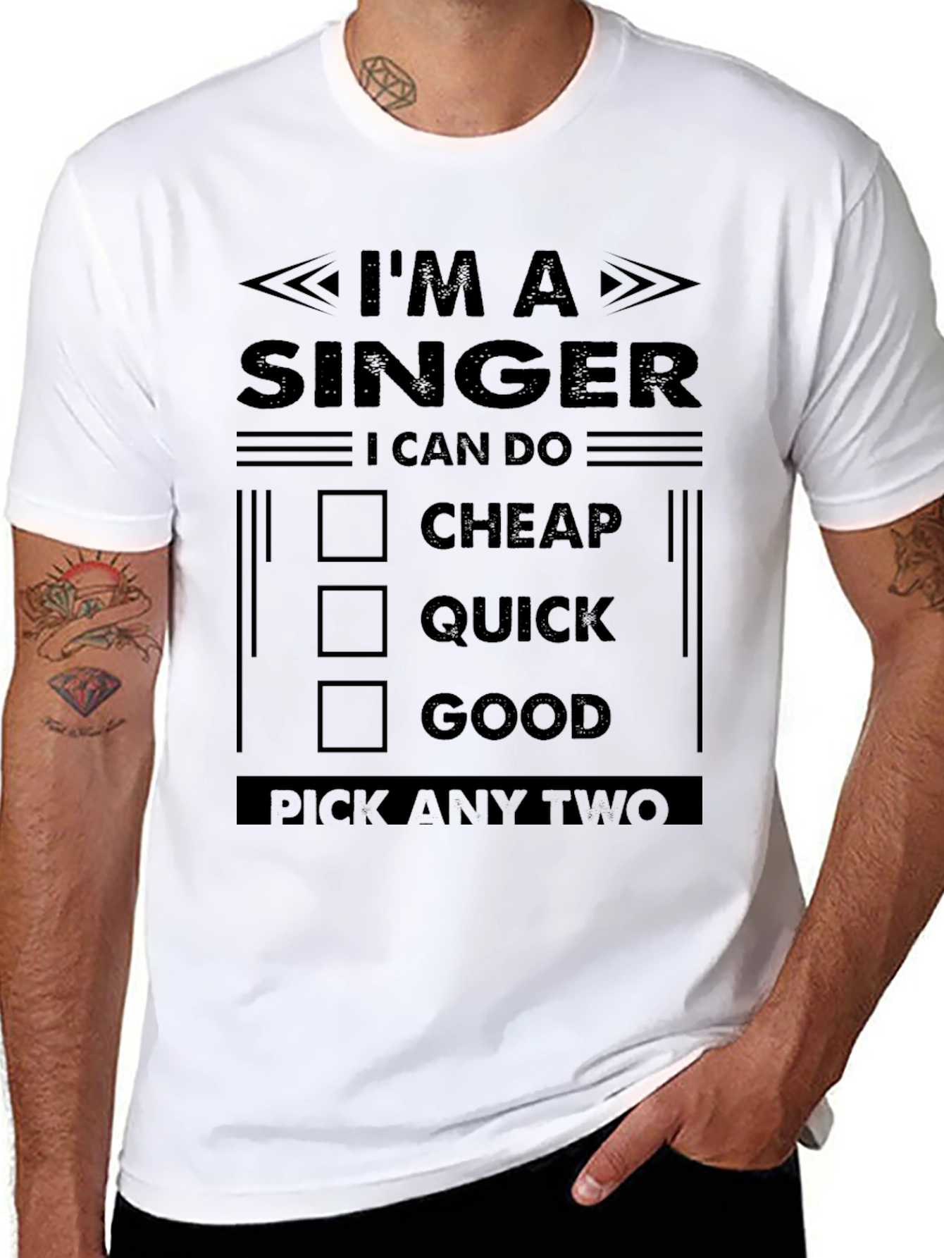 Im a Singer T-Shirt - Pick Any Two