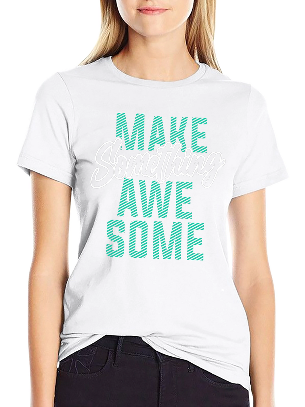 Make Something Awesome Graphic Tee