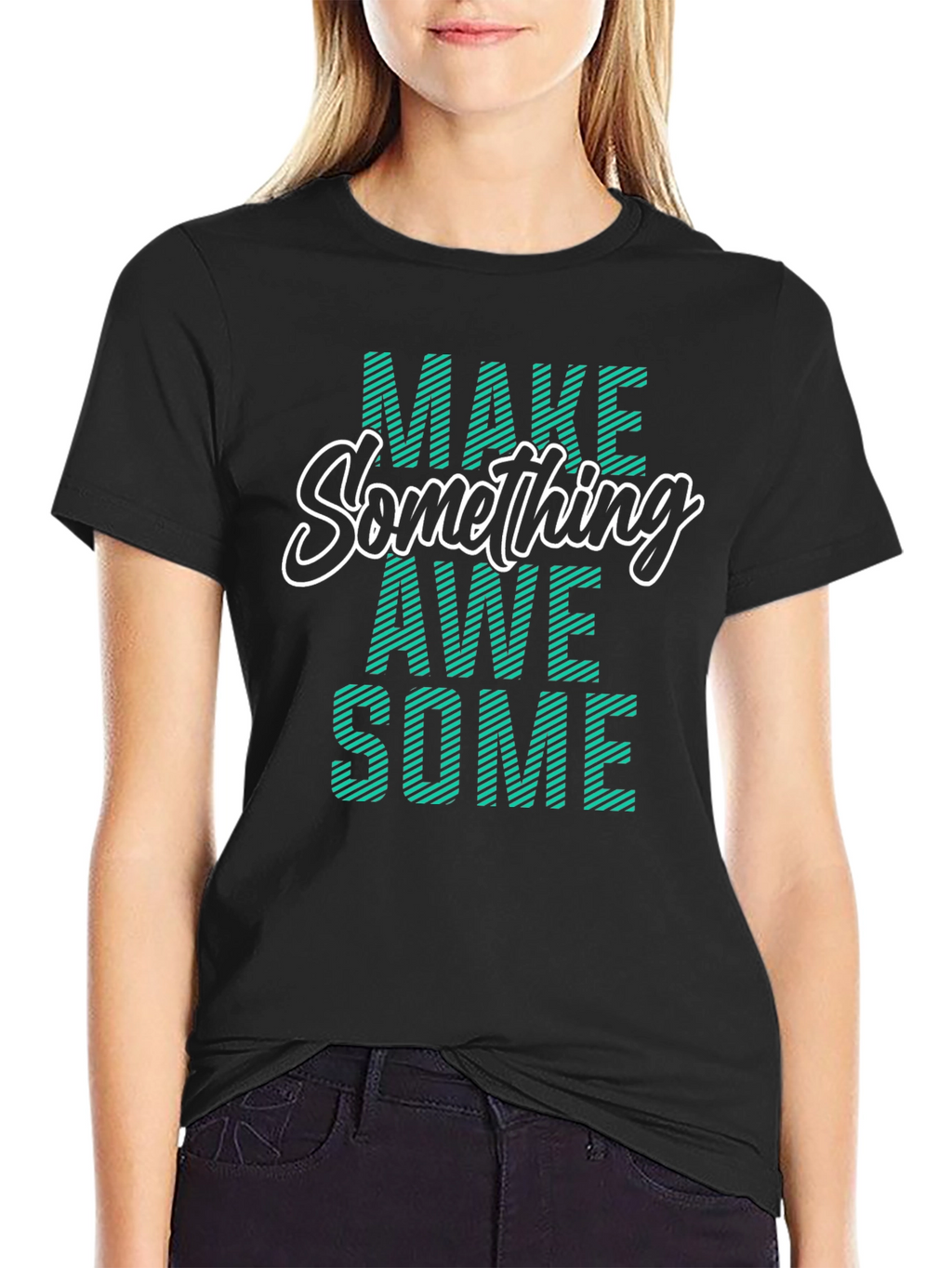 Make Something Awesome Graphic Tee