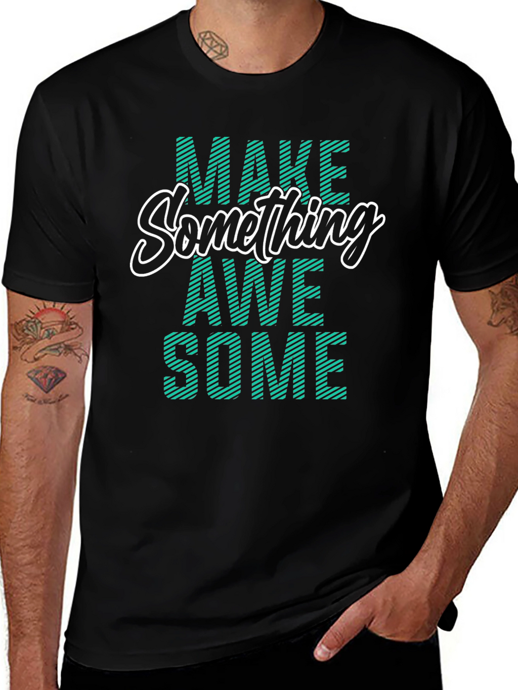 Make Something Awesome Graphic Tee