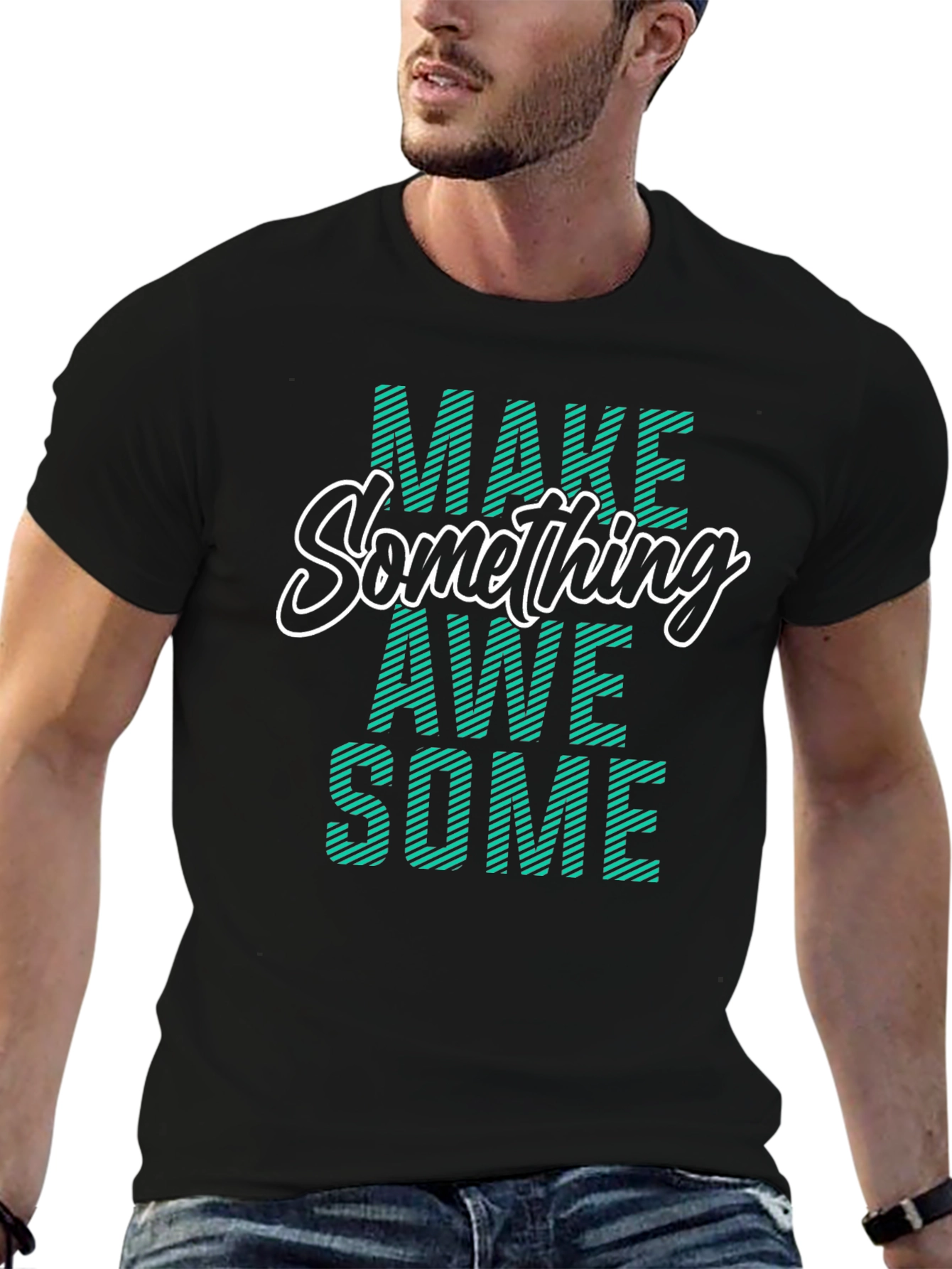 Make Something Awesome Graphic Tee