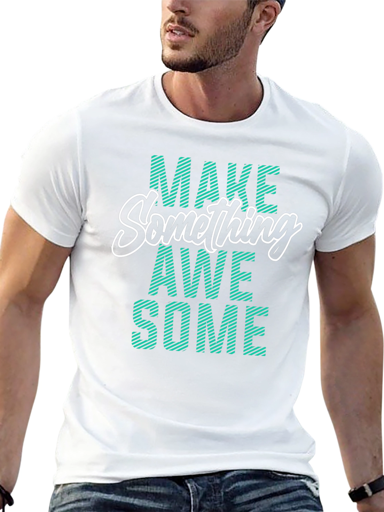 Make Something Awesome Graphic Tee