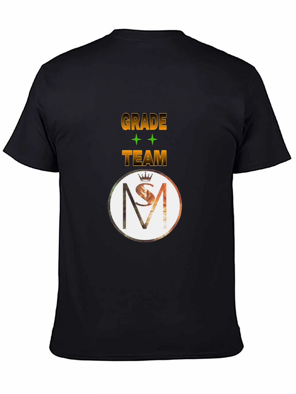 Grade Team Graphic Black T-Shirt