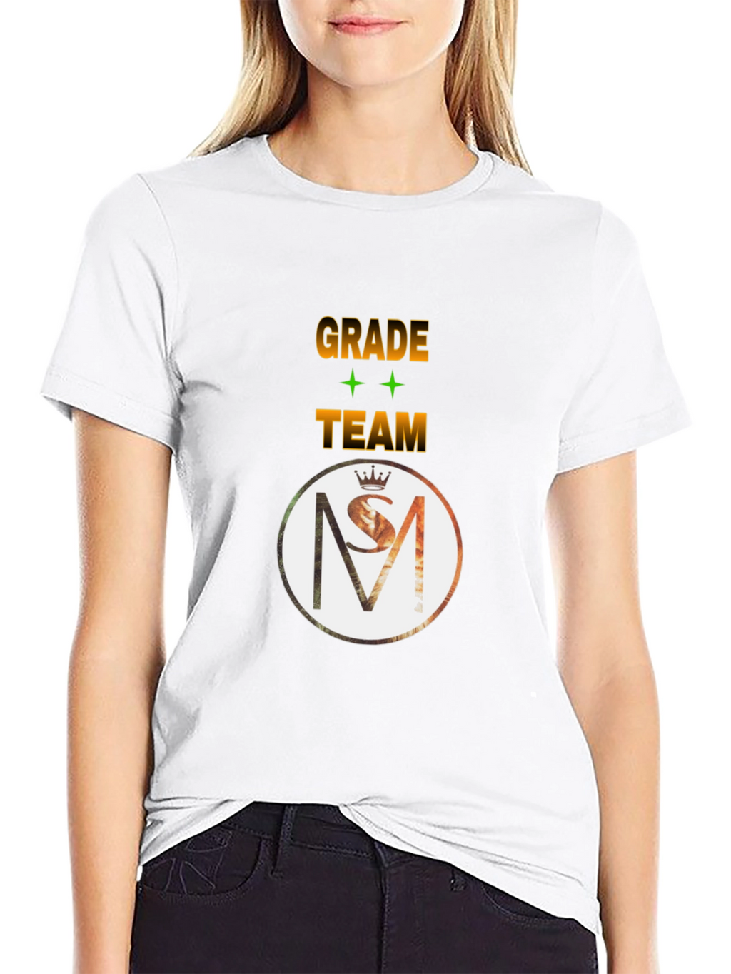 Grade Team Graphic Black T-Shirt