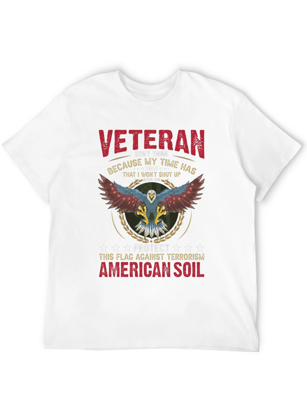 Veteran Patriotic Graphic T-Shirt