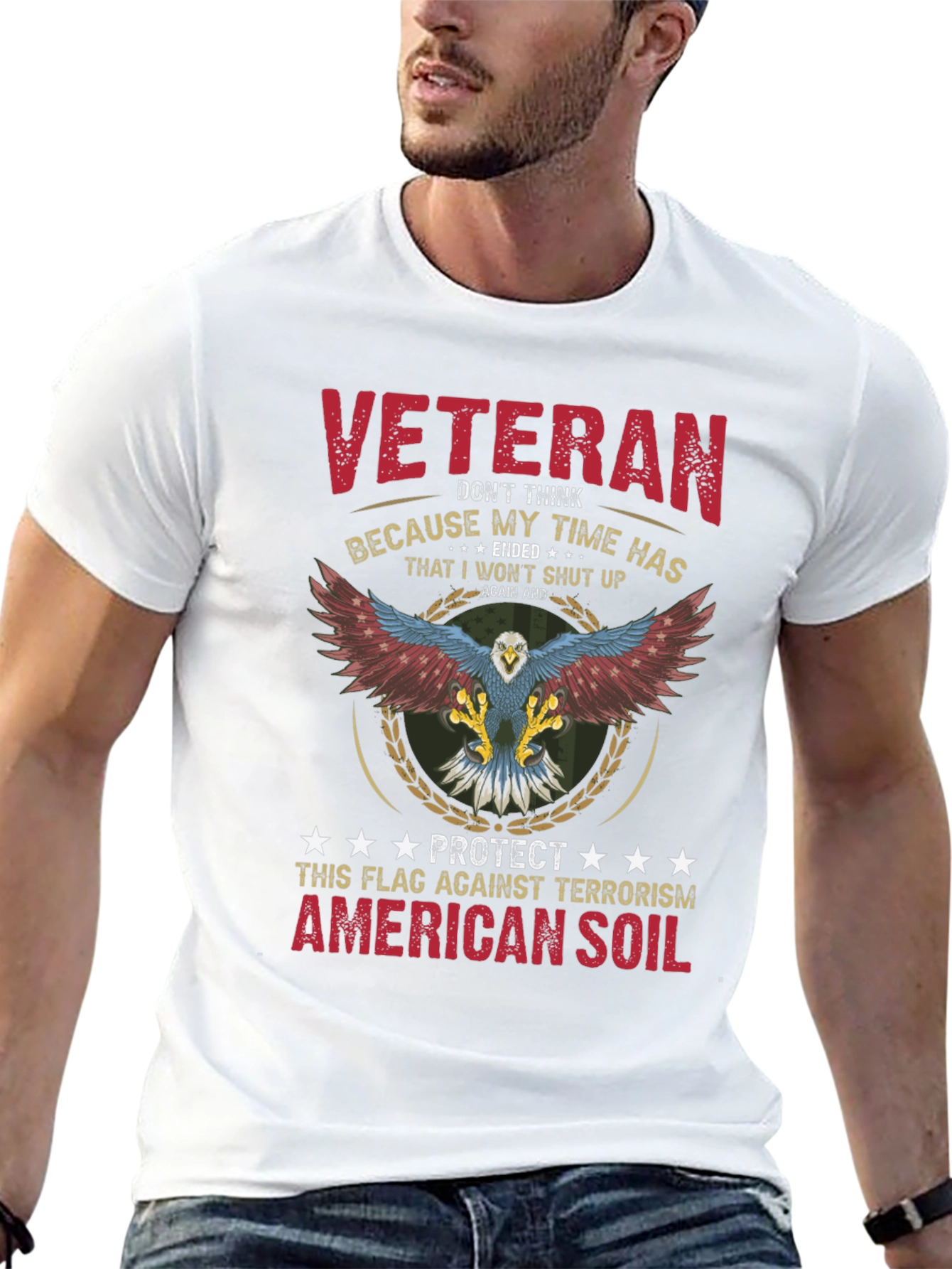 Veteran Patriotic Graphic T-Shirt