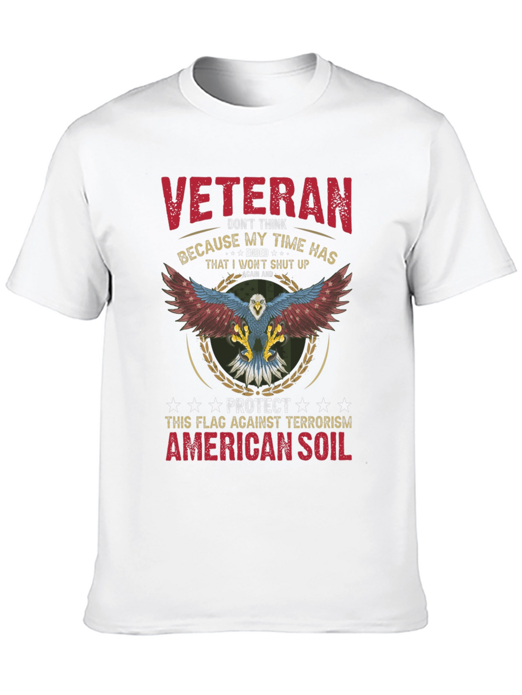 Veteran Patriotic Graphic T-Shirt
