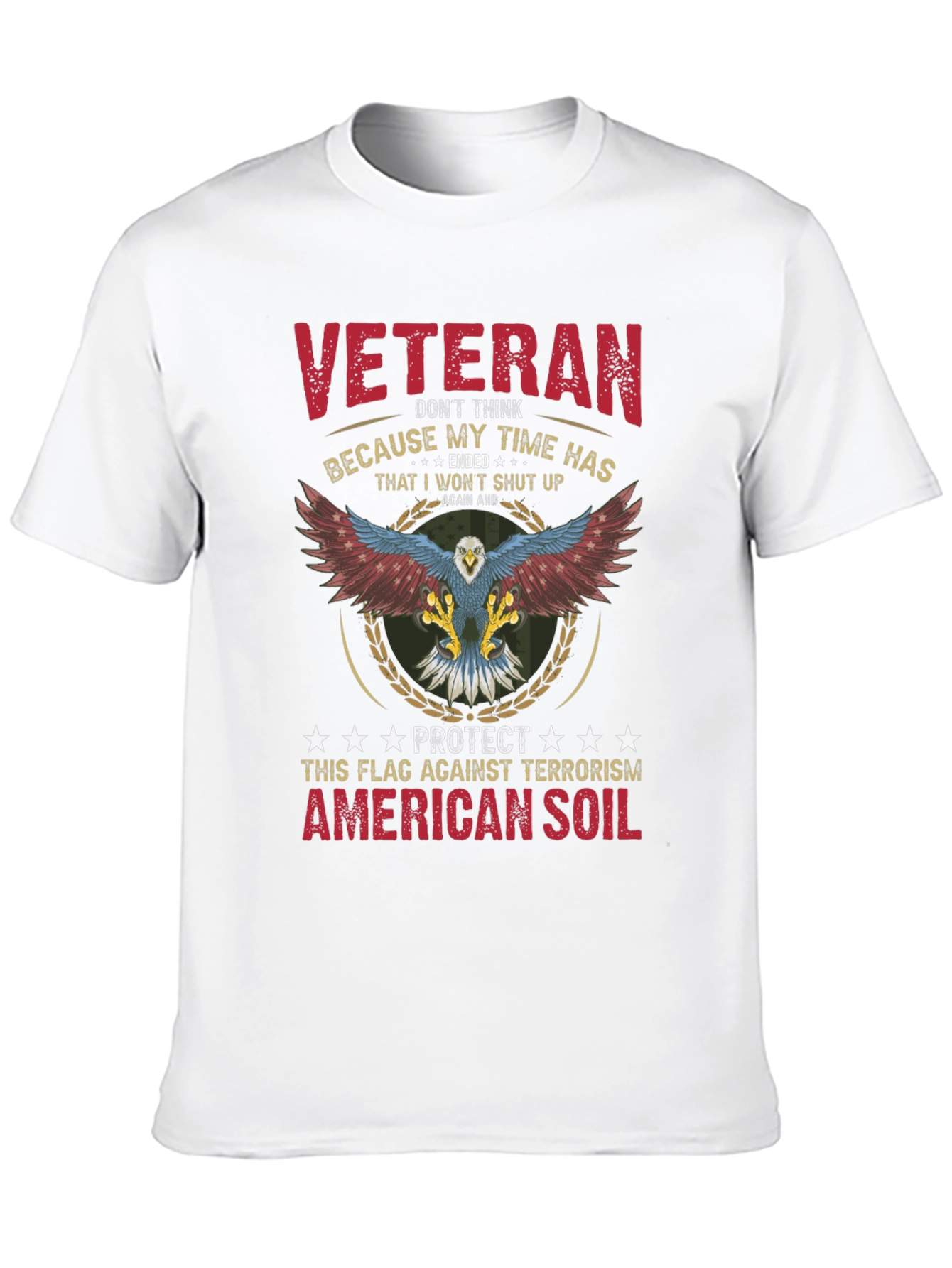 Veteran Patriotic Graphic T-Shirt