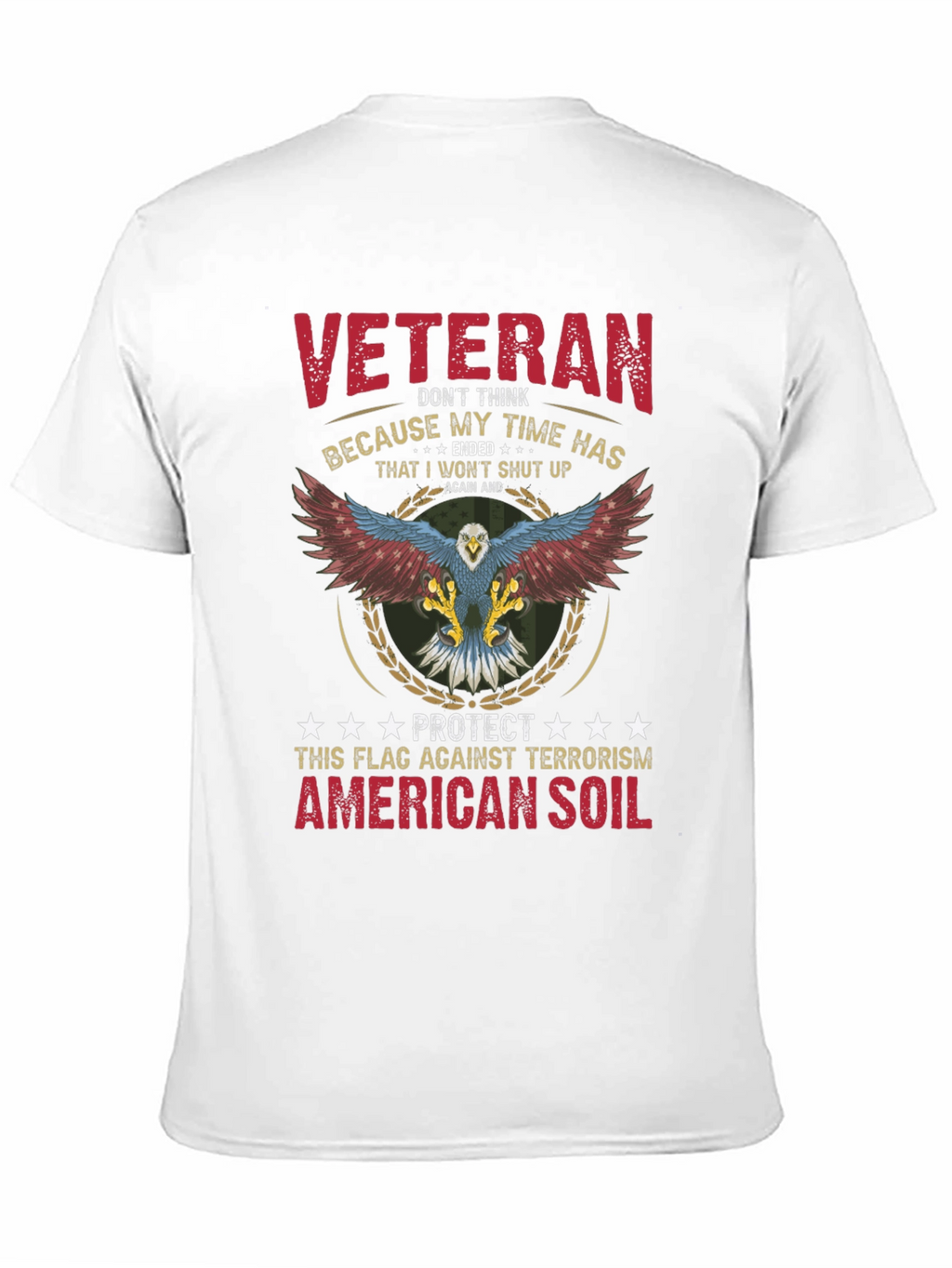 Veteran Patriotic Graphic T-Shirt