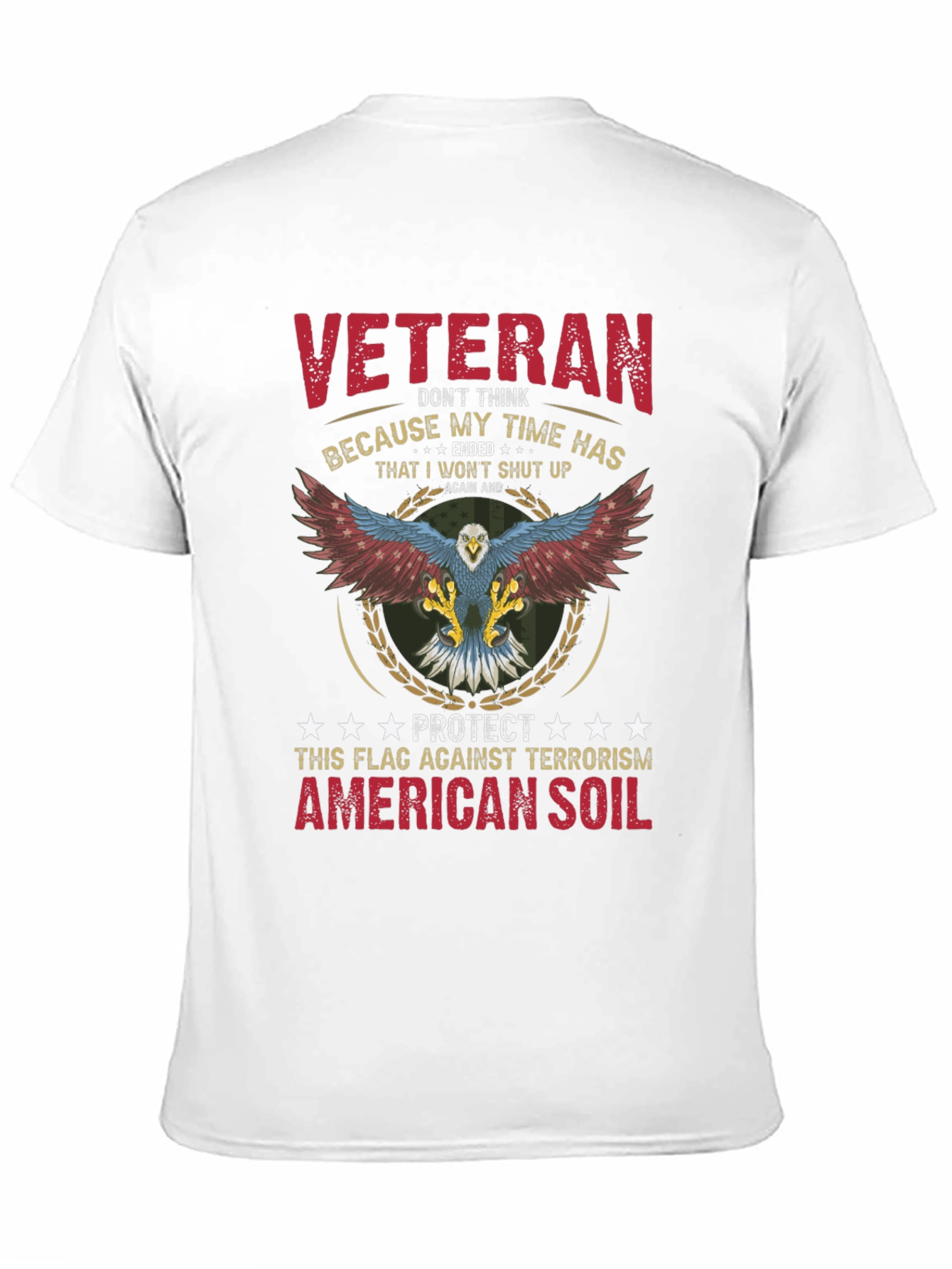Veteran Patriotic Graphic T-Shirt