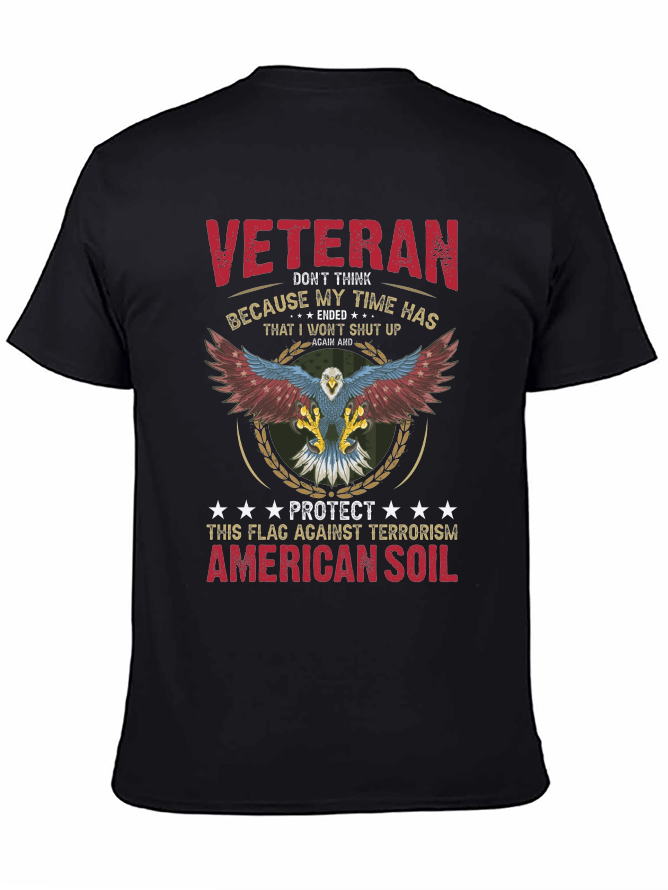 Veteran Patriotic Graphic T-Shirt