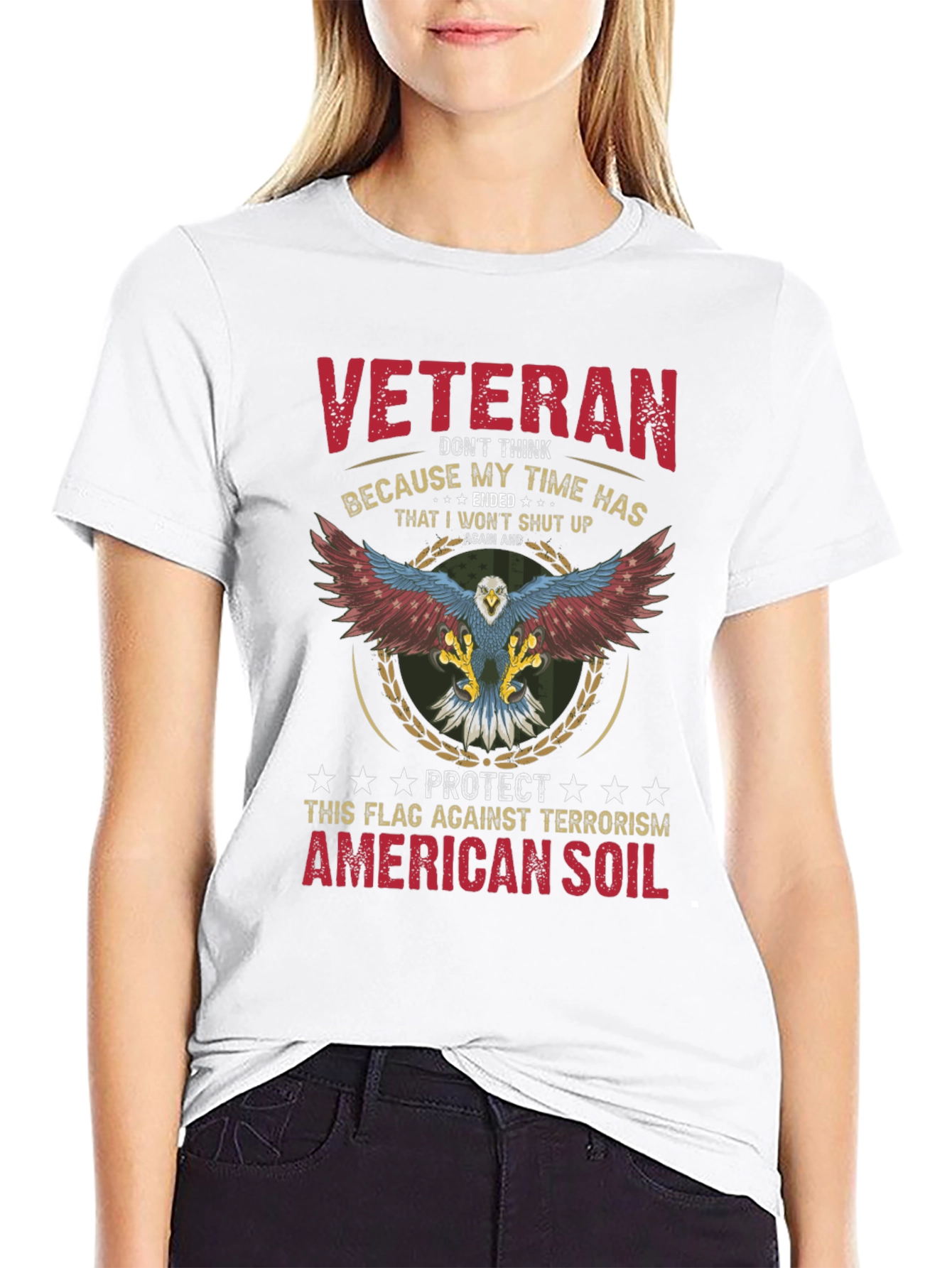 Veteran Patriotic Graphic T-Shirt