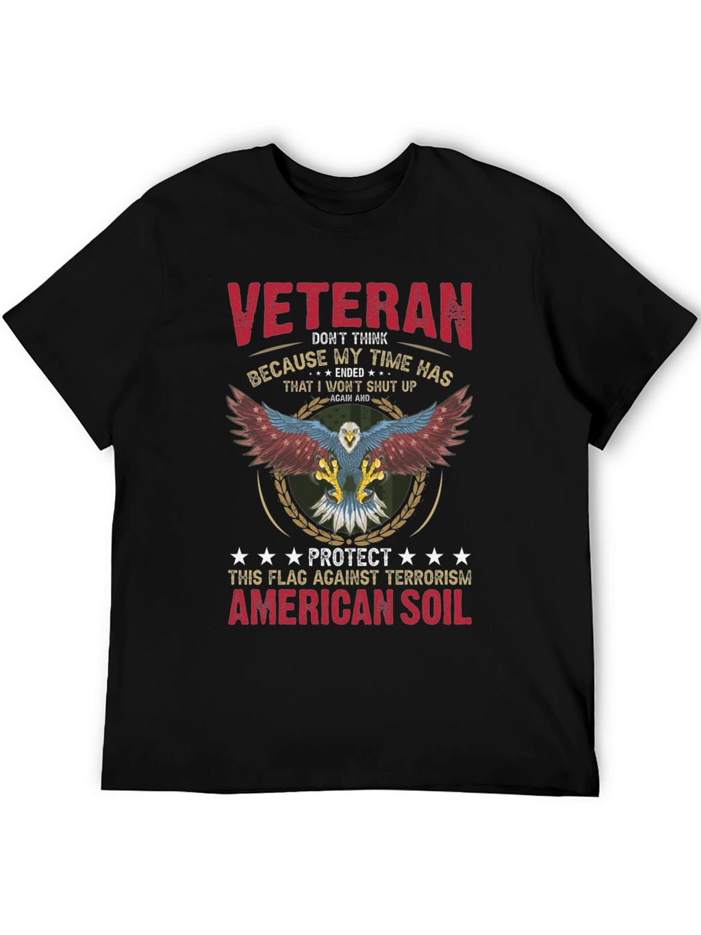 Veteran Patriotic Graphic T-Shirt