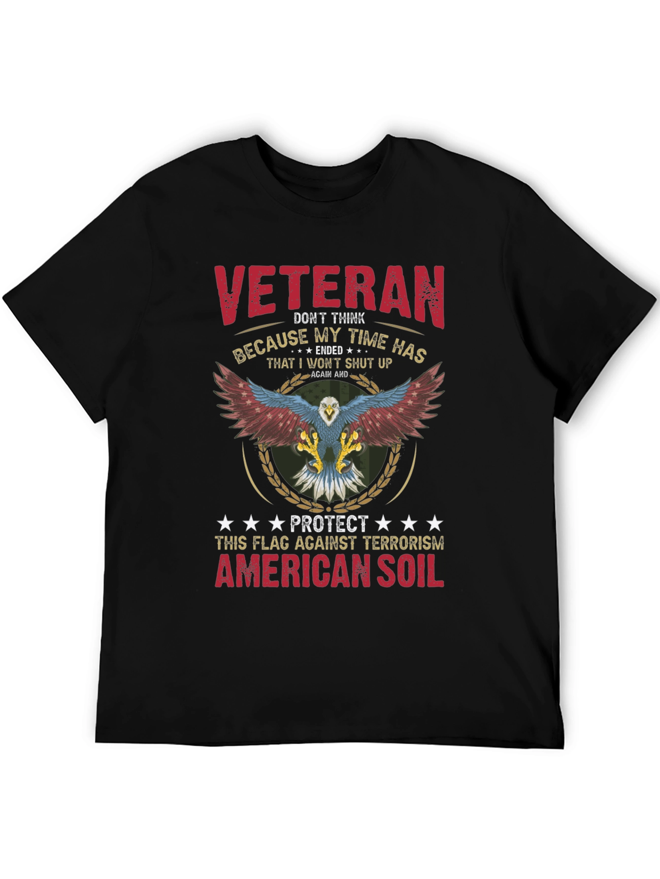 Veteran Patriotic Graphic T-Shirt