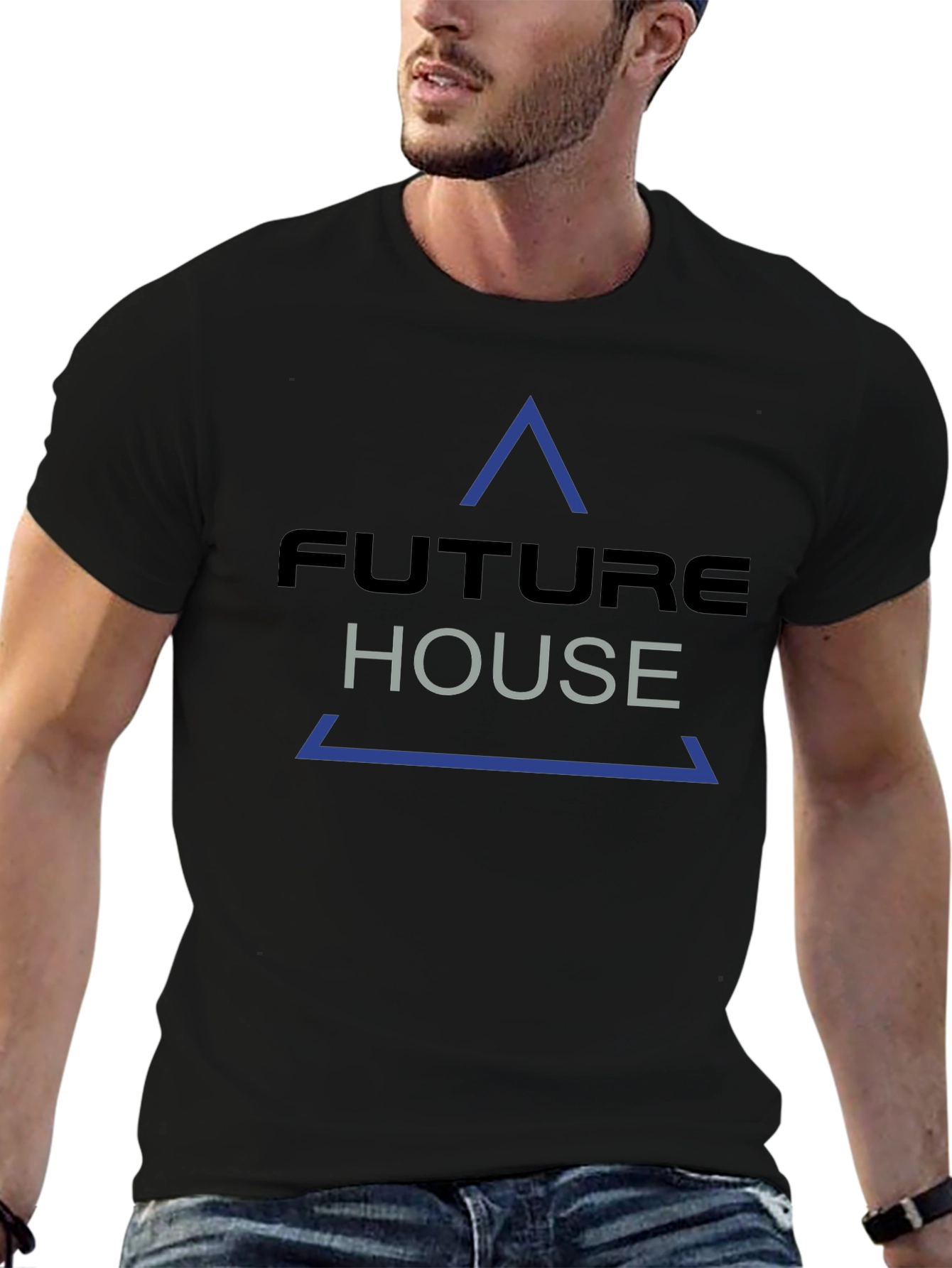 Future House Black Graphic Tee