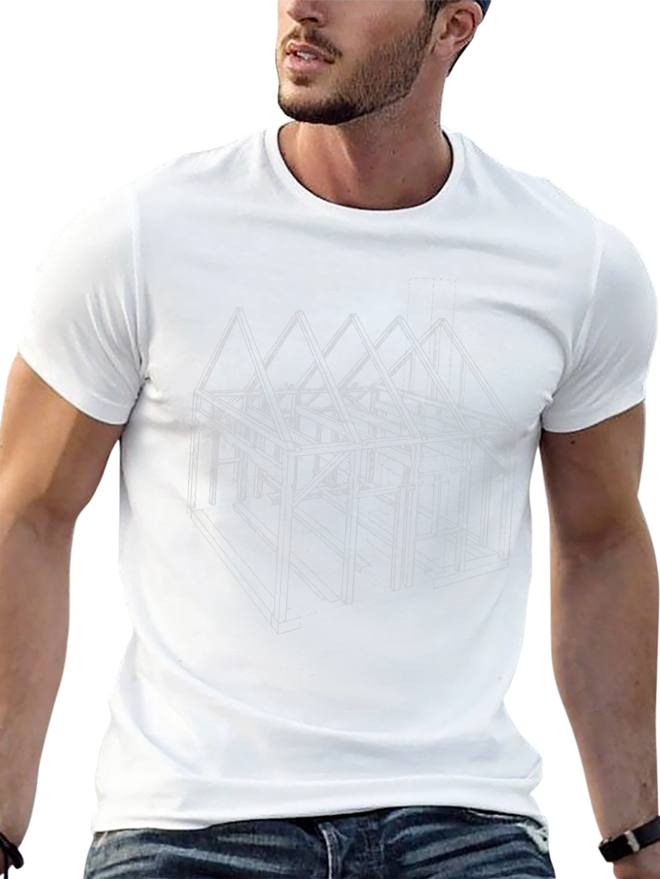 Modern Architecture T-Shirt - Black