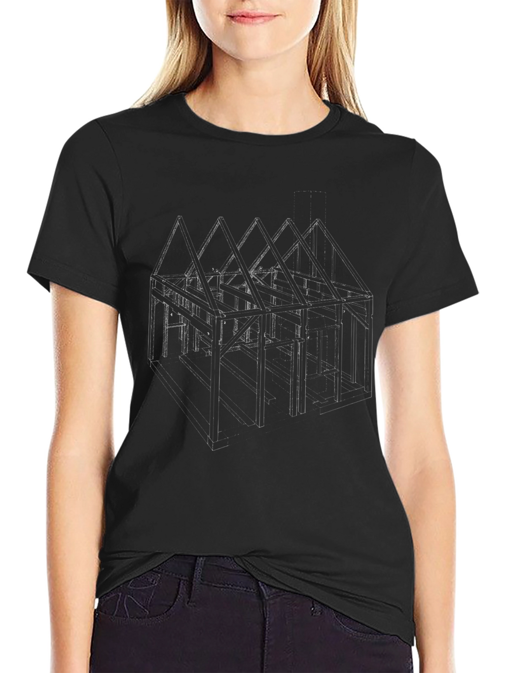 Modern Architecture T-Shirt - Black