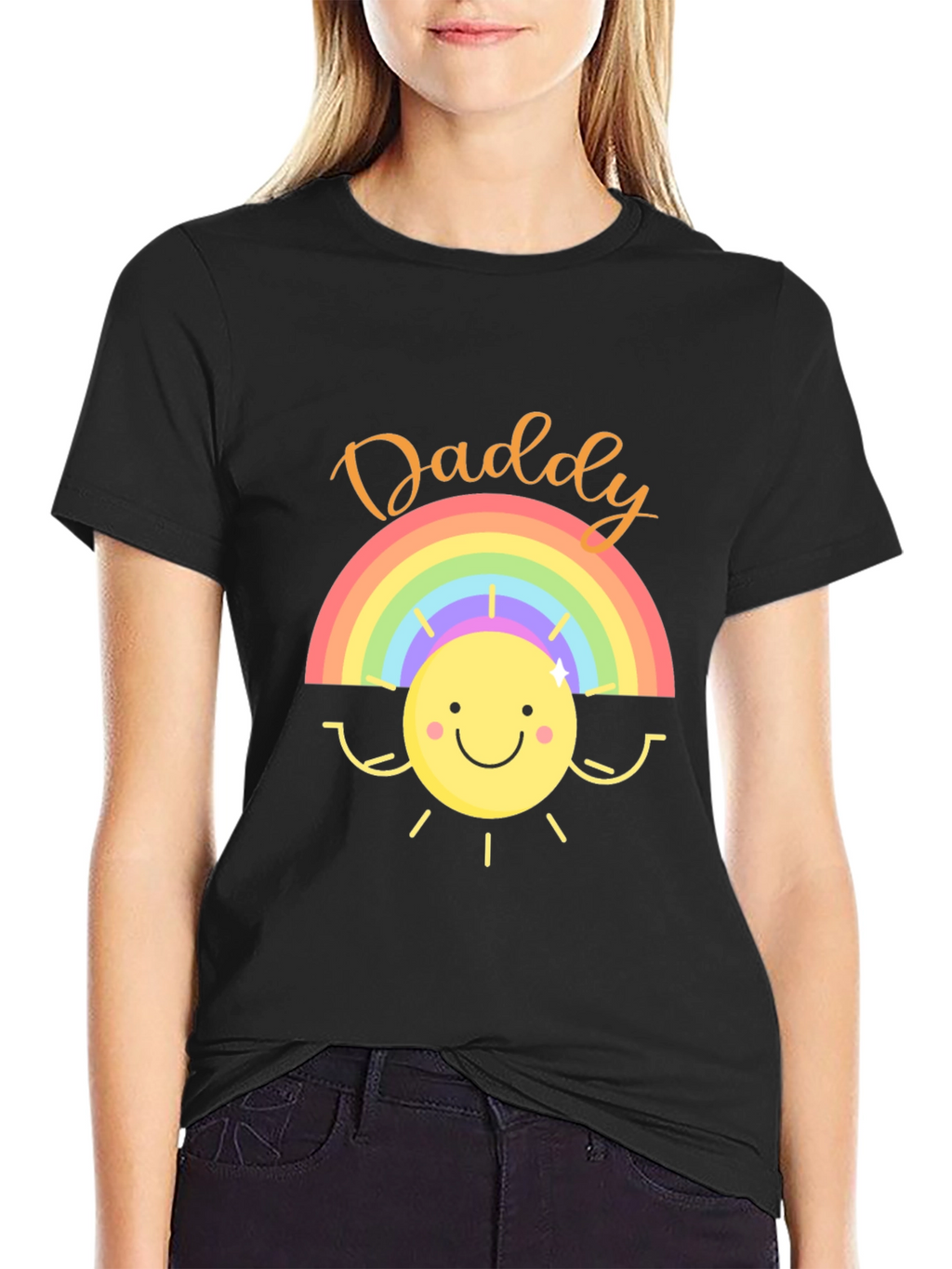 Daddy Rainbow Sun T-Shirt