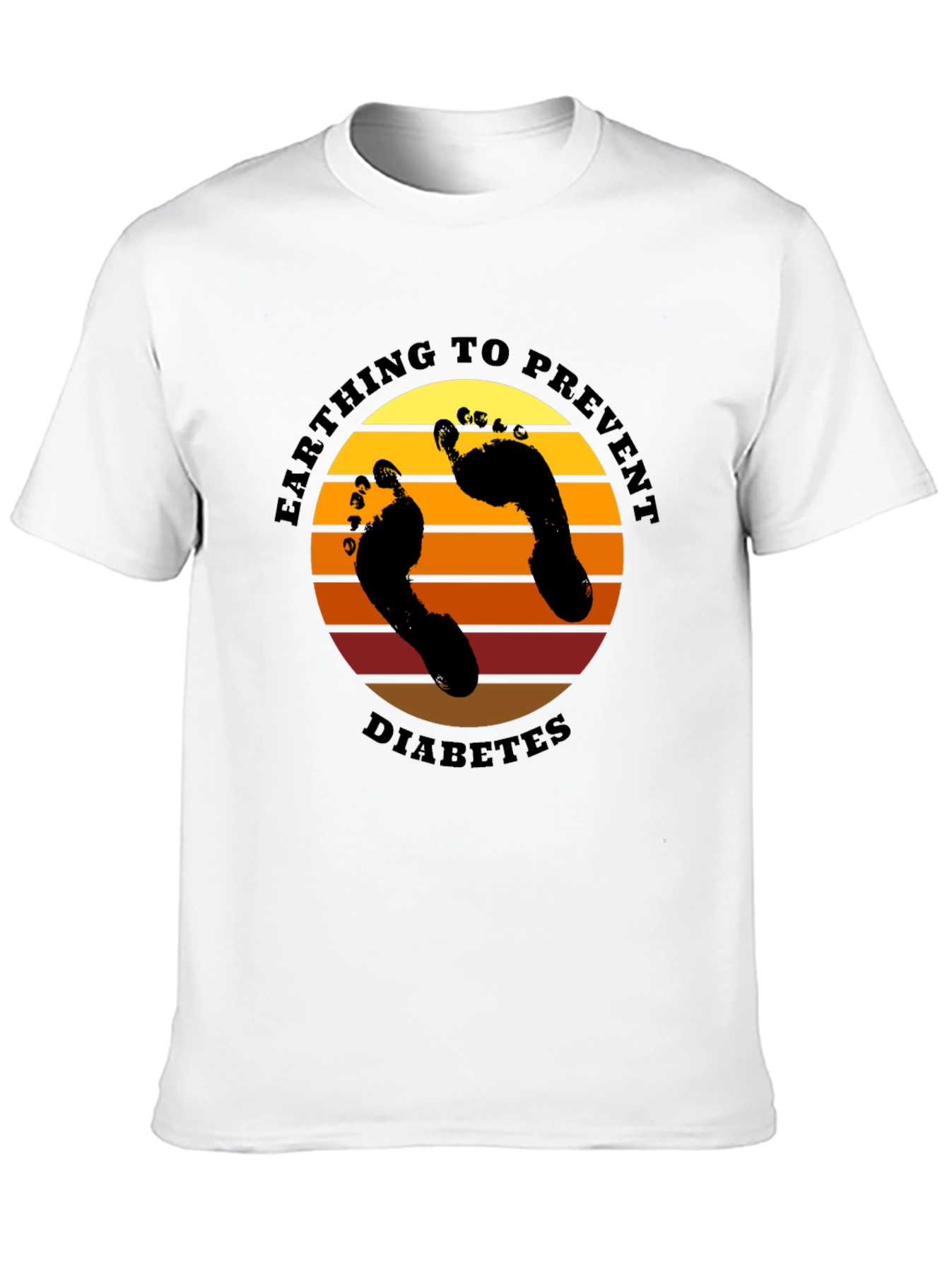Earthing to Prevent Diabetes Graphic Tee