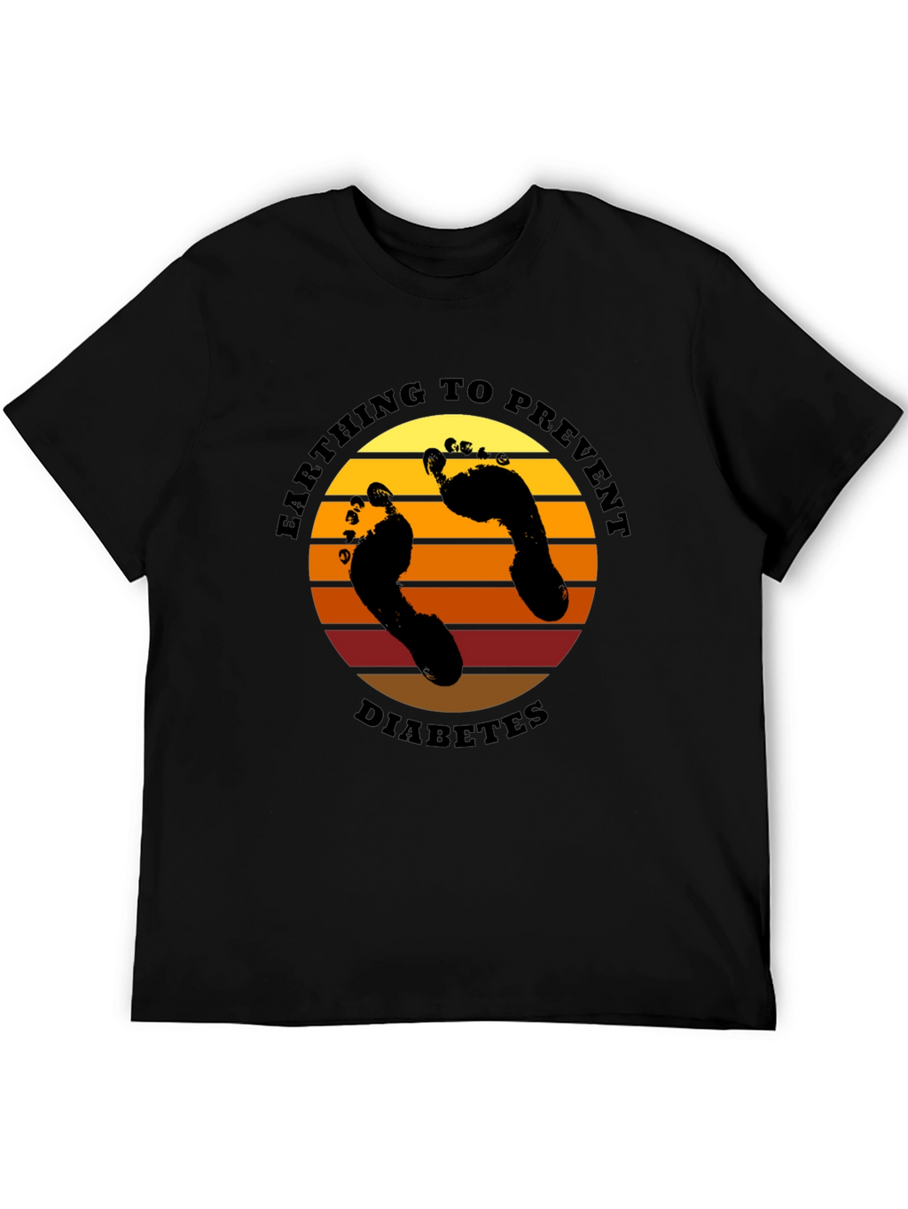 Earthing to Prevent Diabetes Graphic Tee