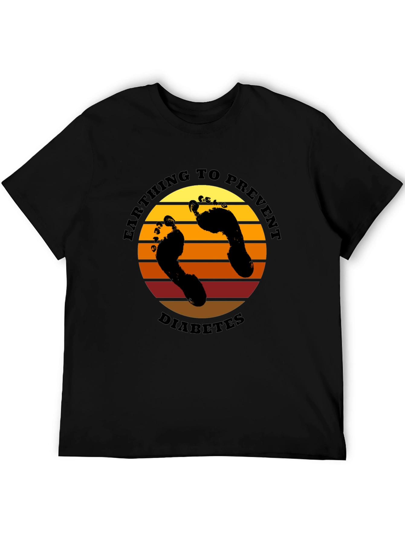 Earthing to Prevent Diabetes Graphic Tee