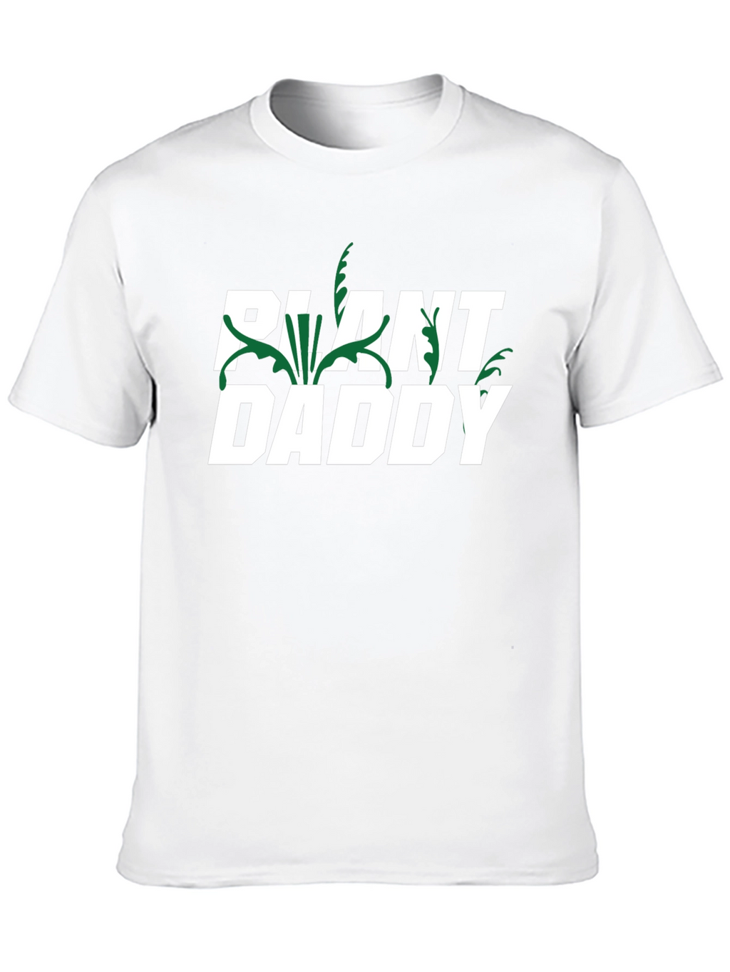 Plant Daddy Graphic Tee - Black Cotton Blend T-Shirt