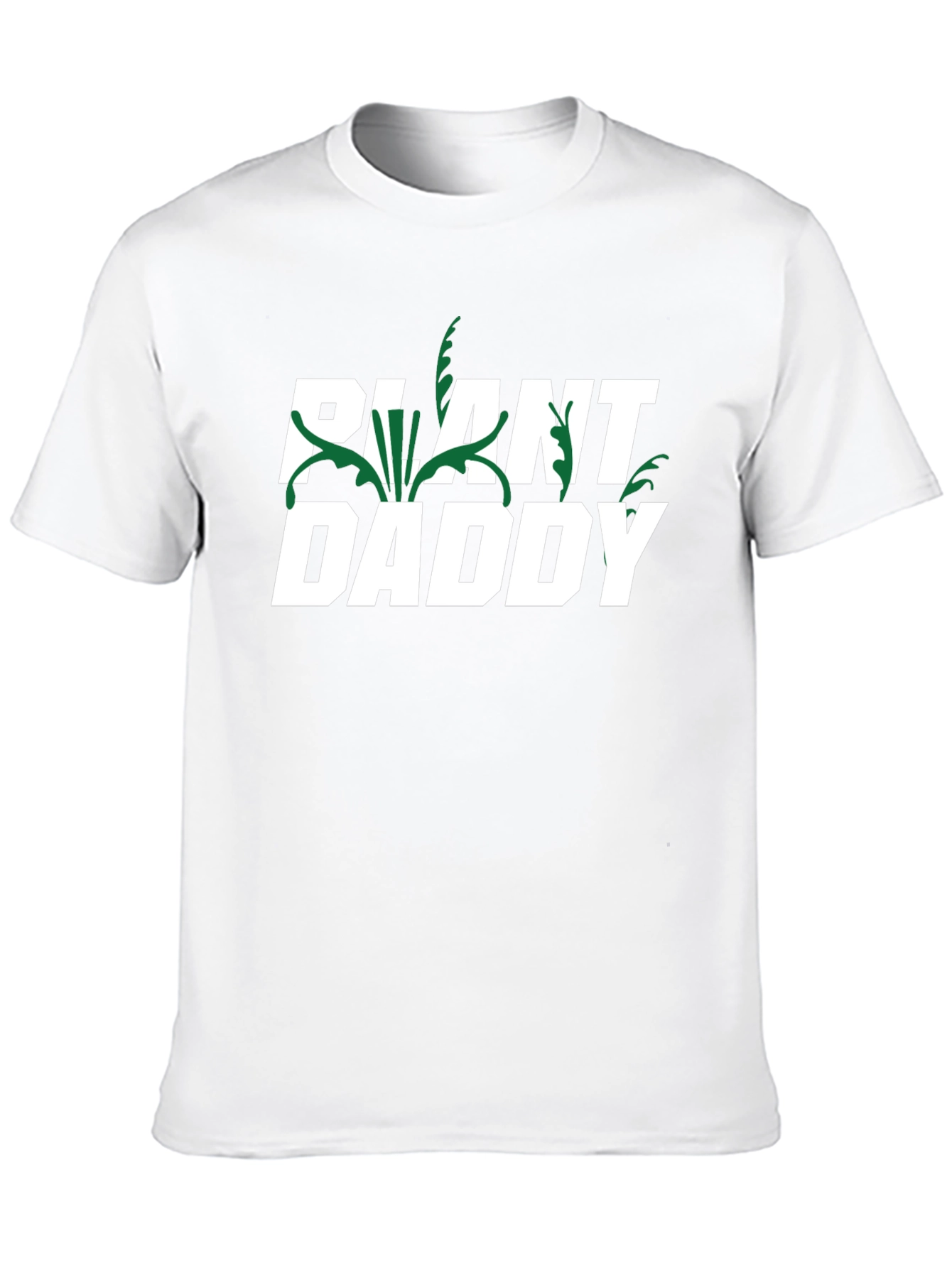 Plant Daddy Graphic Tee - Black Cotton Blend T-Shirt
