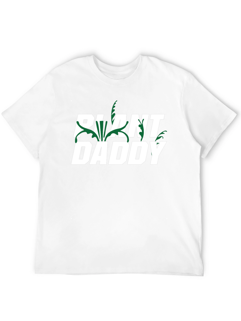 Plant Daddy Graphic Tee - Black Cotton Blend T-Shirt