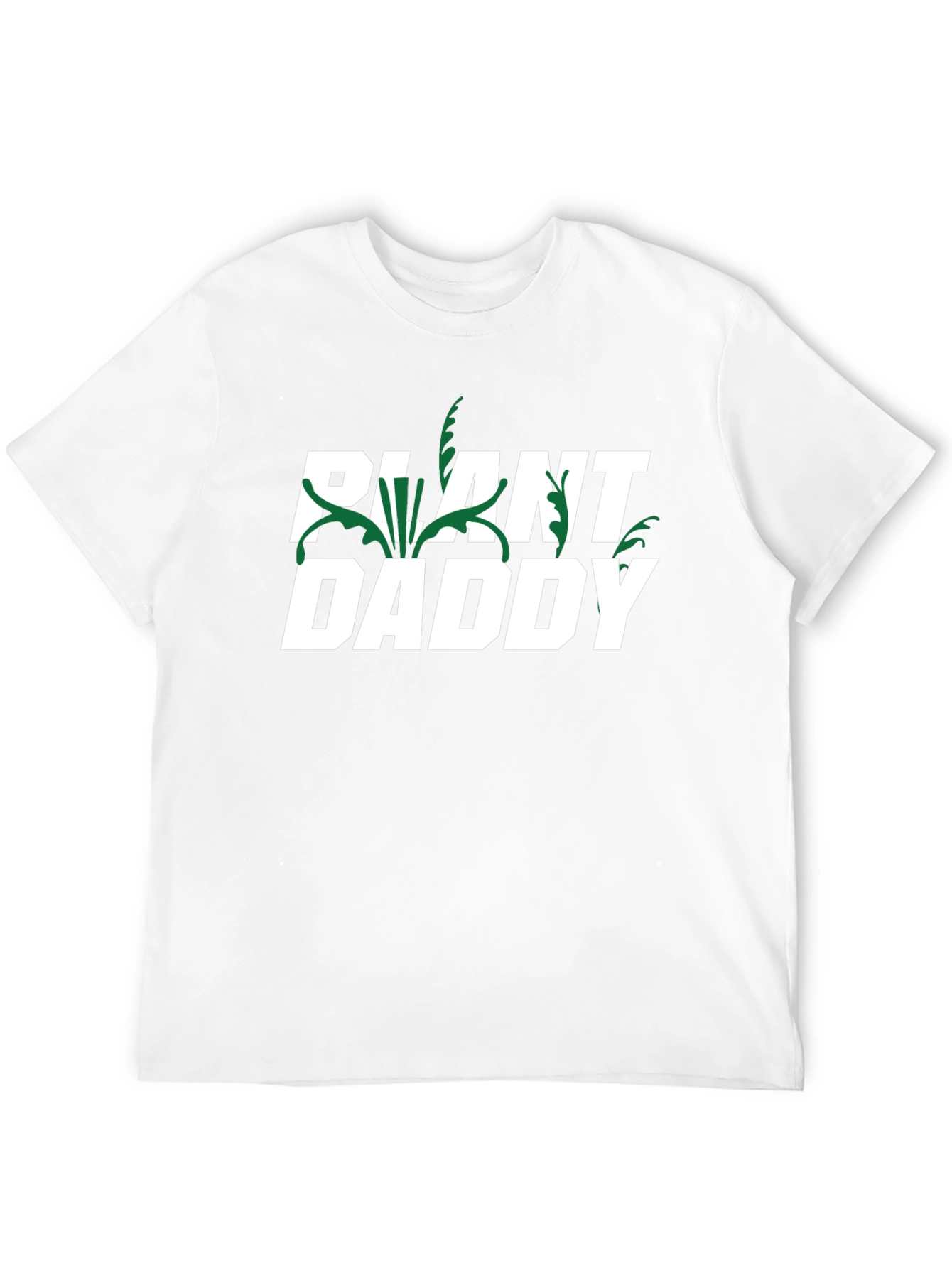 Plant Daddy Graphic Tee - Black Cotton Blend T-Shirt
