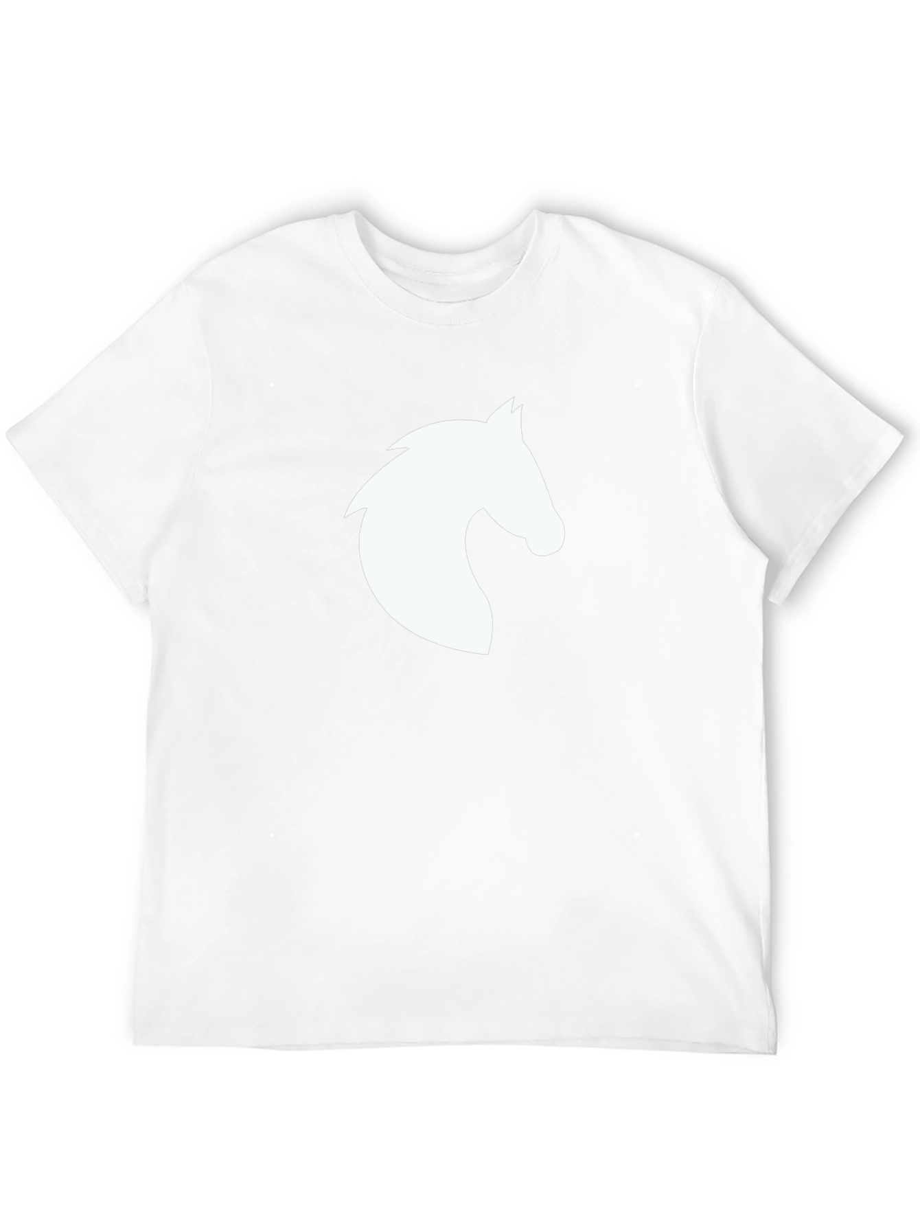 Horse Graphic Tee - Stylish Black T-Shirt