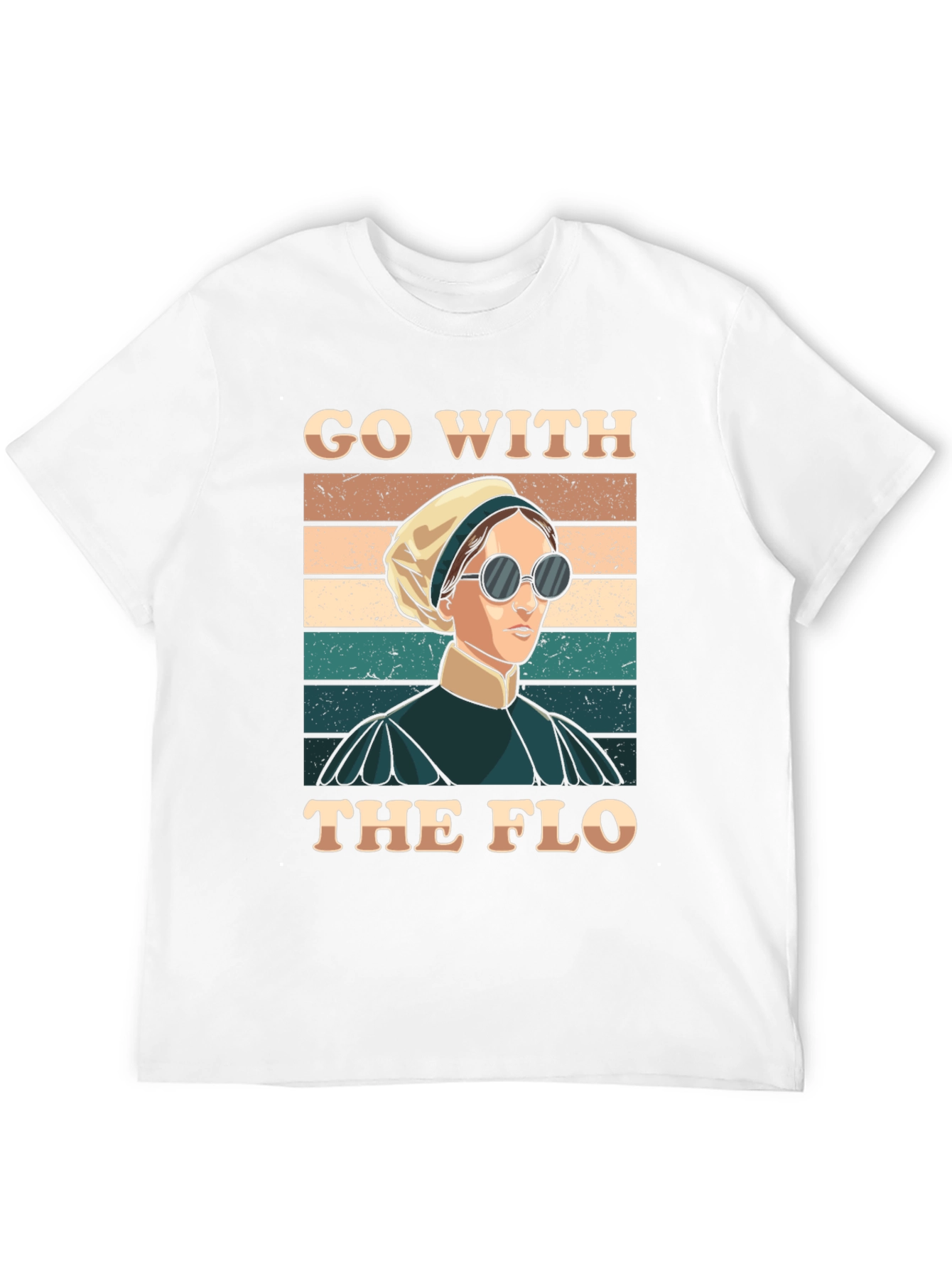 Go With The Flo Florence Nightingale T-Shirt