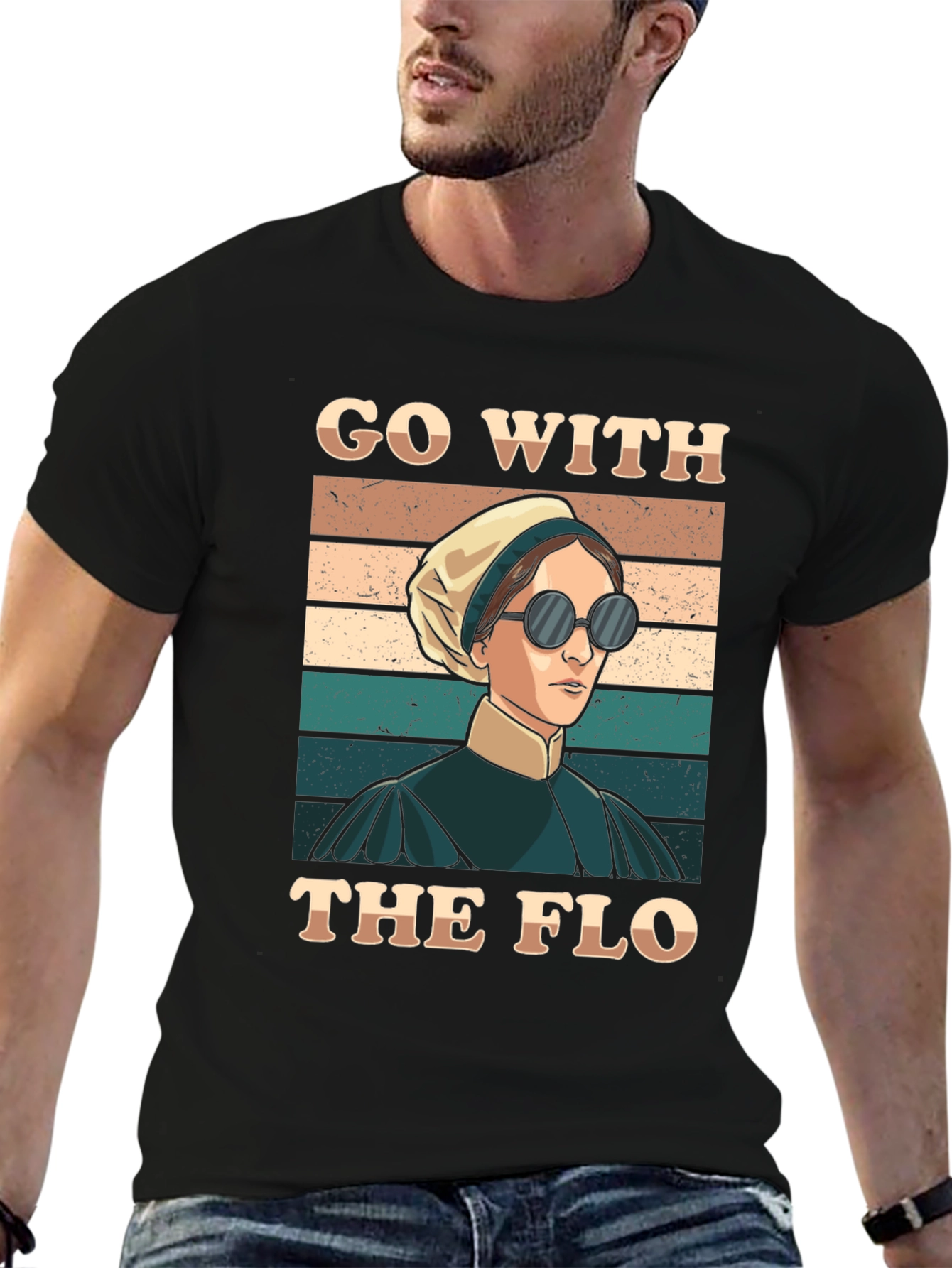 Go With The Flo Florence Nightingale T-Shirt