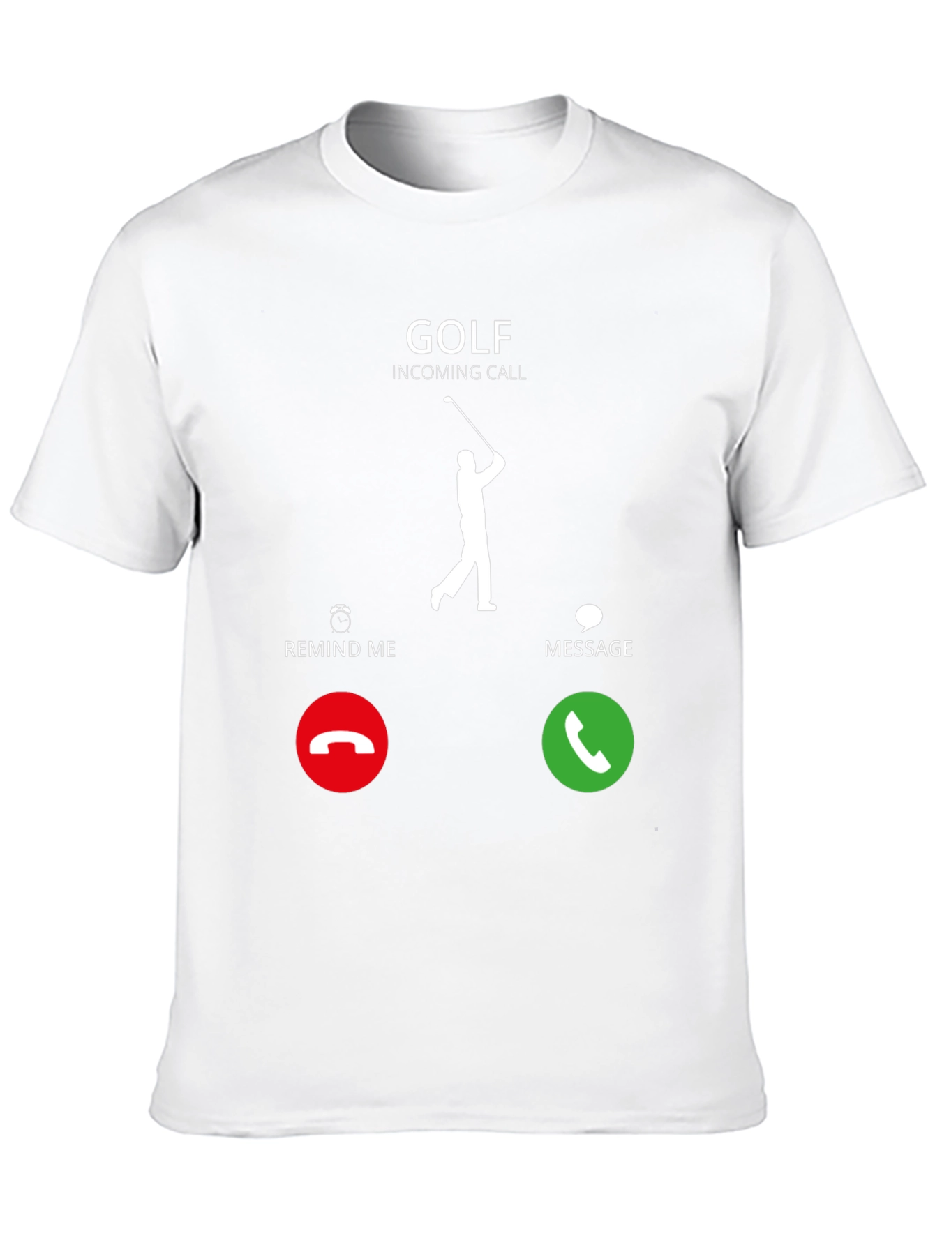 Golf Incoming Call T-Shirt - Golfer Gift