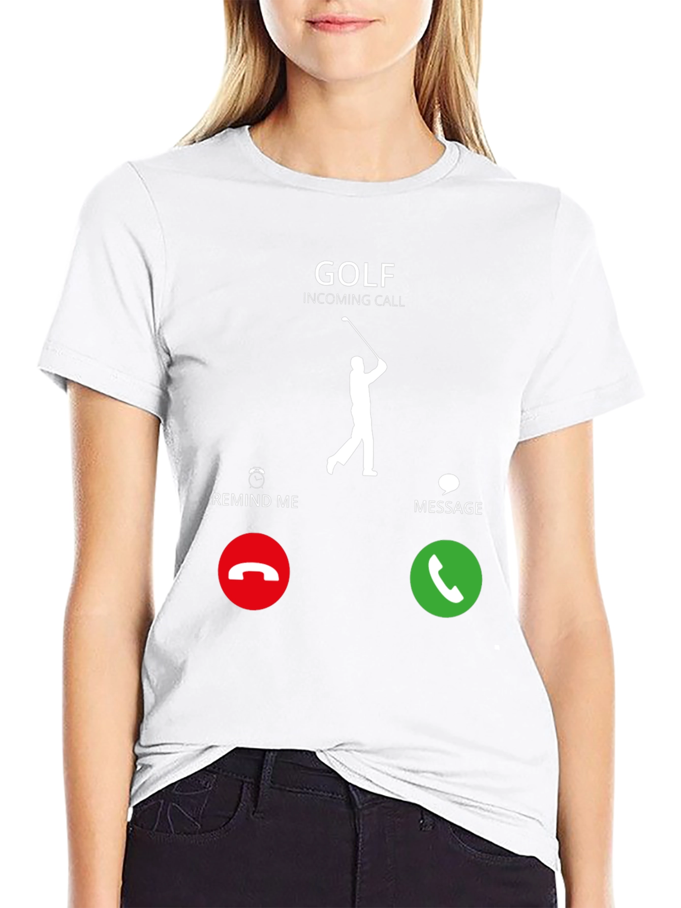 Golf Incoming Call T-Shirt - Golfer Gift