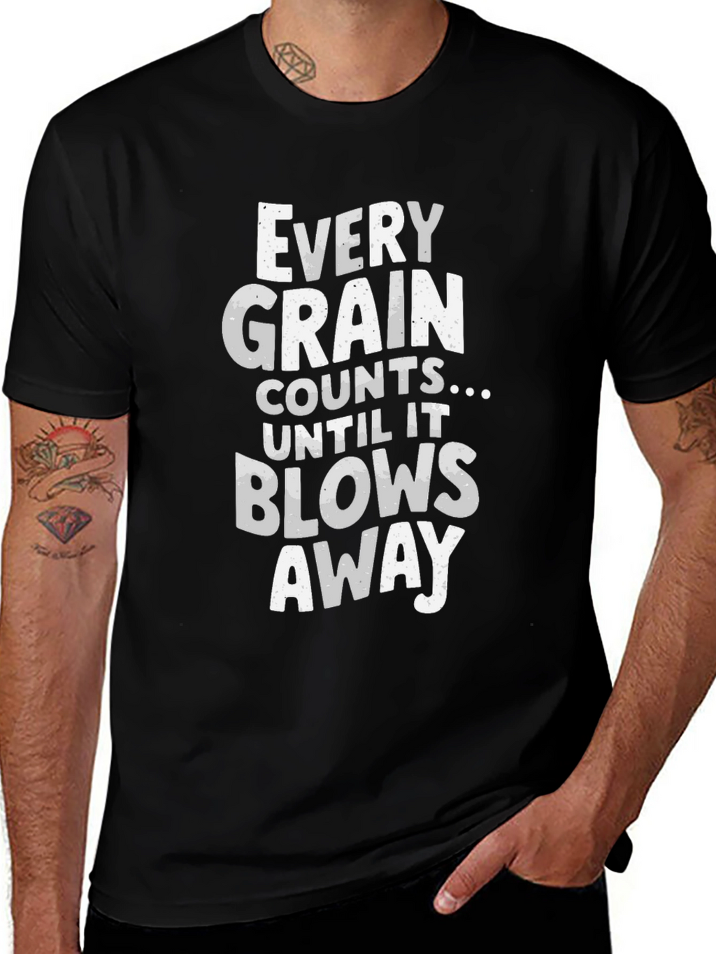 Every Grain Counts Funny T-Shirt