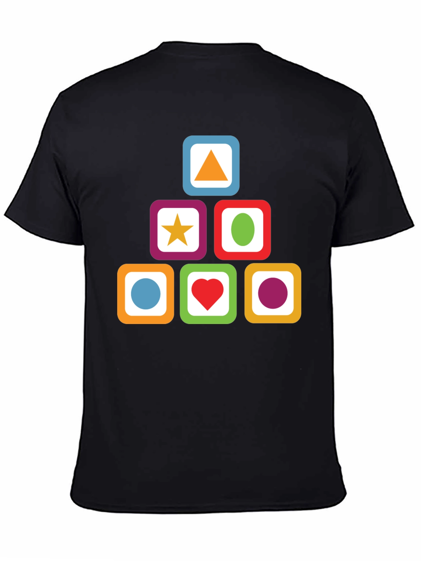 Colorful Geometric Shapes T-Shirt