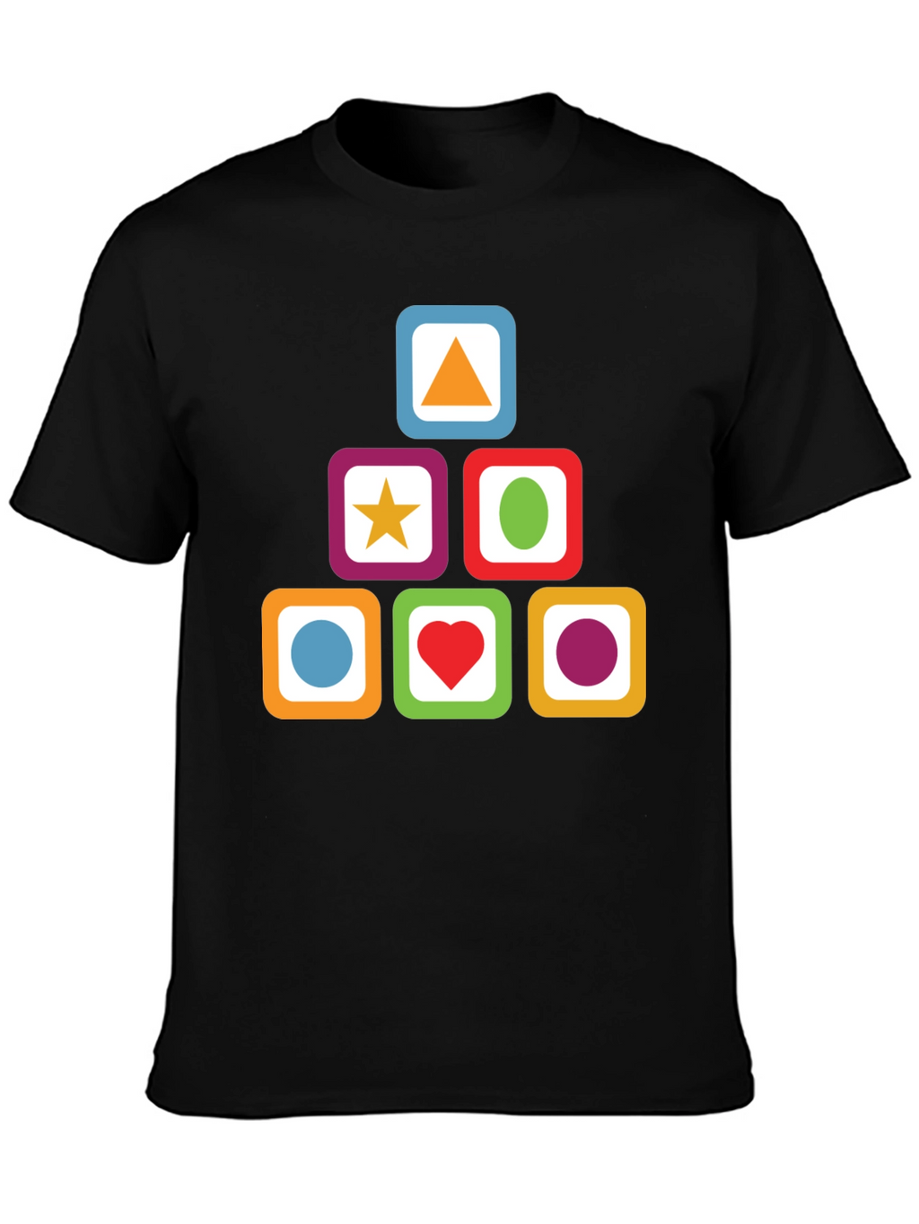Colorful Geometric Shapes T-Shirt
