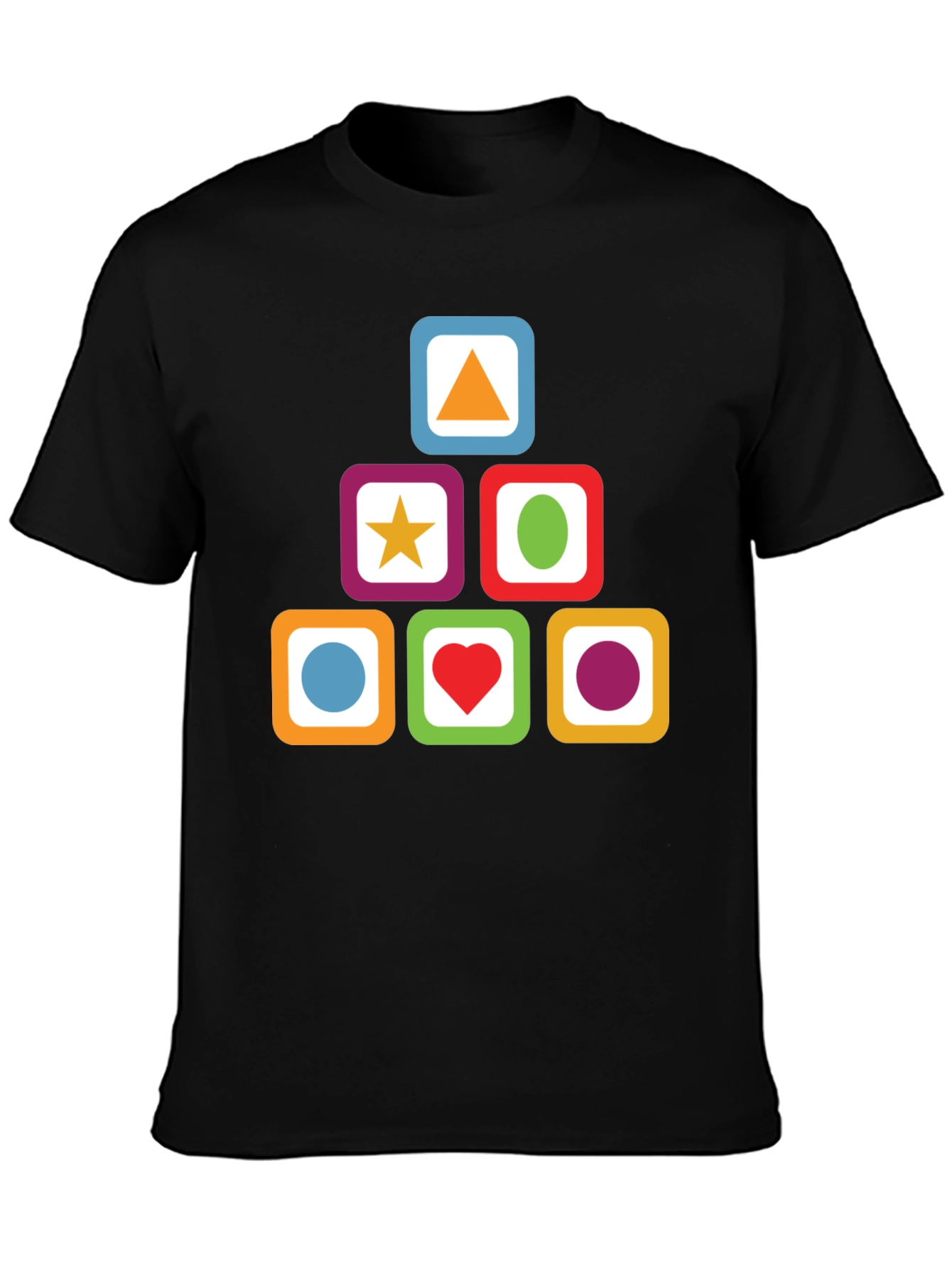 Colorful Geometric Shapes T-Shirt