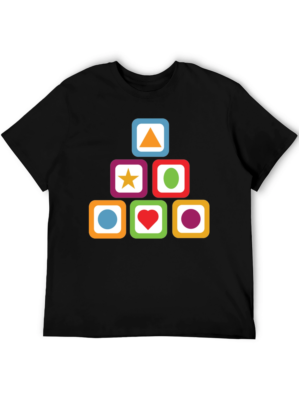 Colorful Geometric Shapes T-Shirt